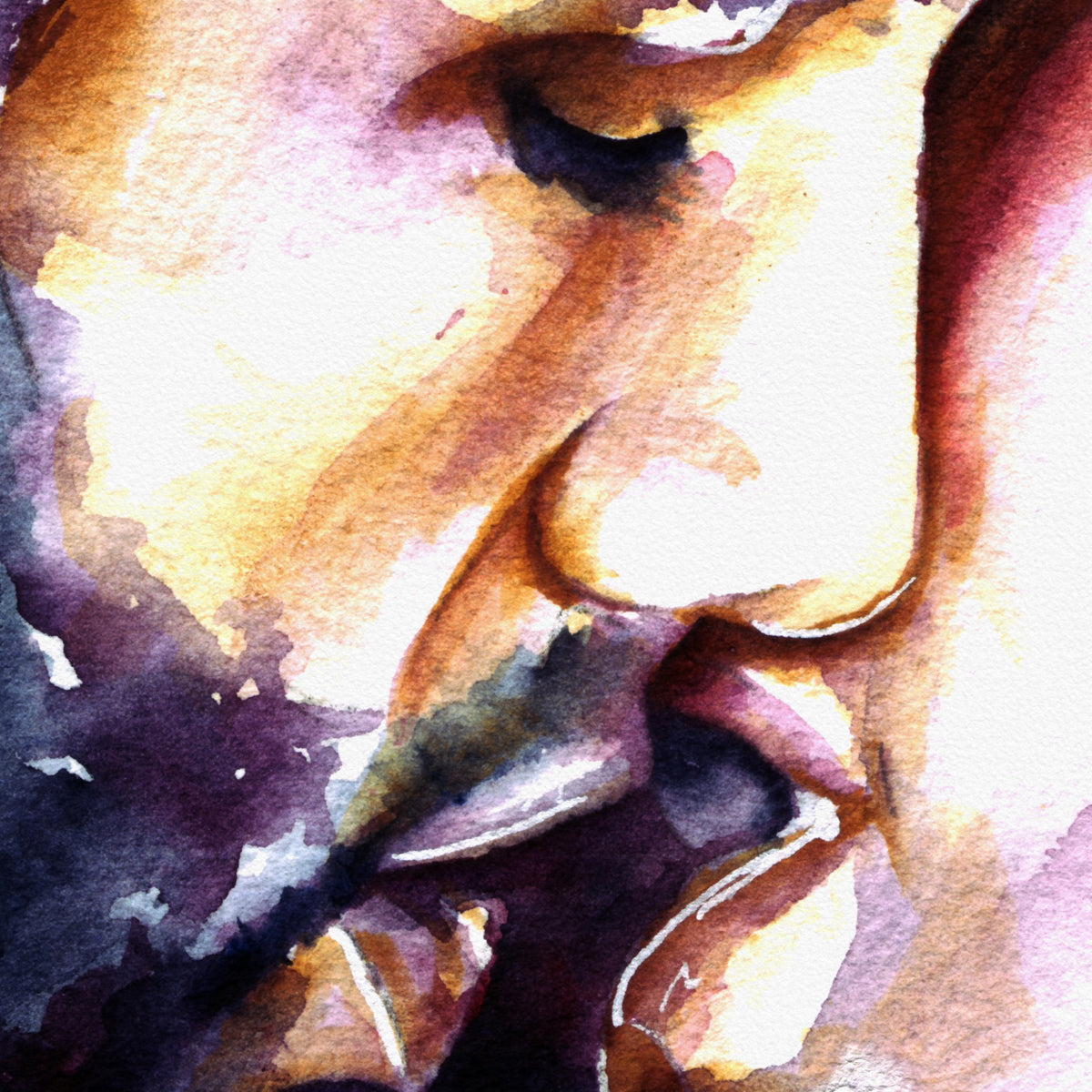 Soft Lips and Stolen Moments – Art Print Artist Brenden Sanborn