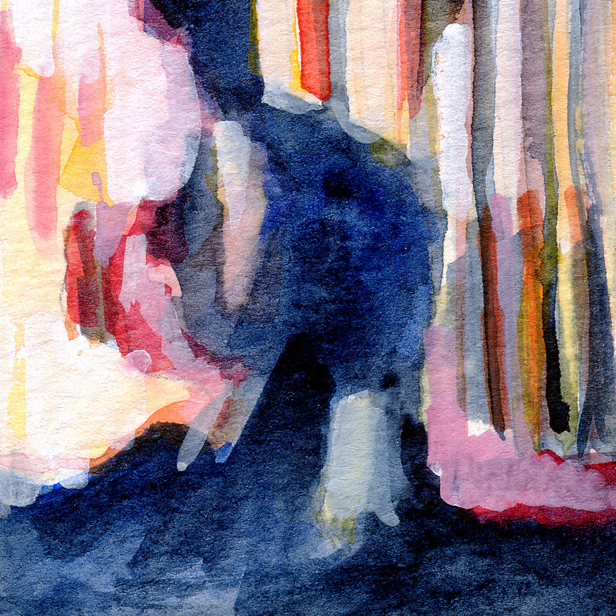 Shadows in the Glow of Midnight Conversations - Art Print Artist Brenden Sanborn