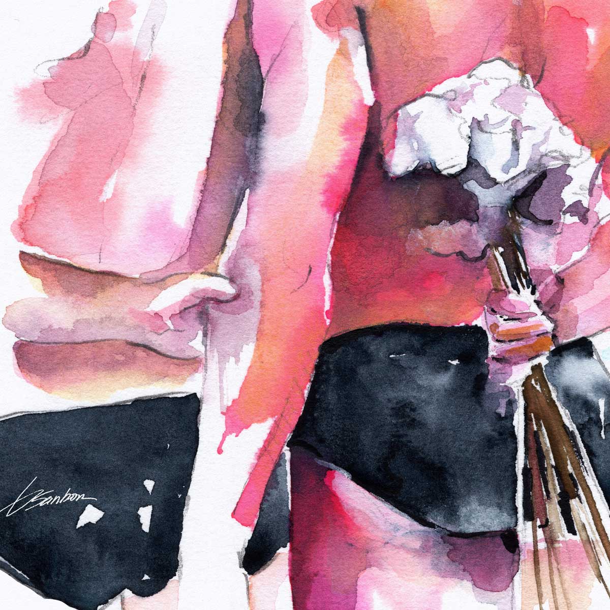 Waiting to Give His Love – Art Print Artist Brenden Sanborn