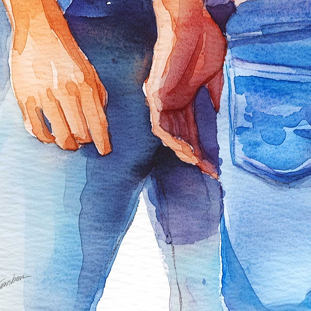 Back Pocket Kind of Love – Art Print Artist Brenden Sanborn
