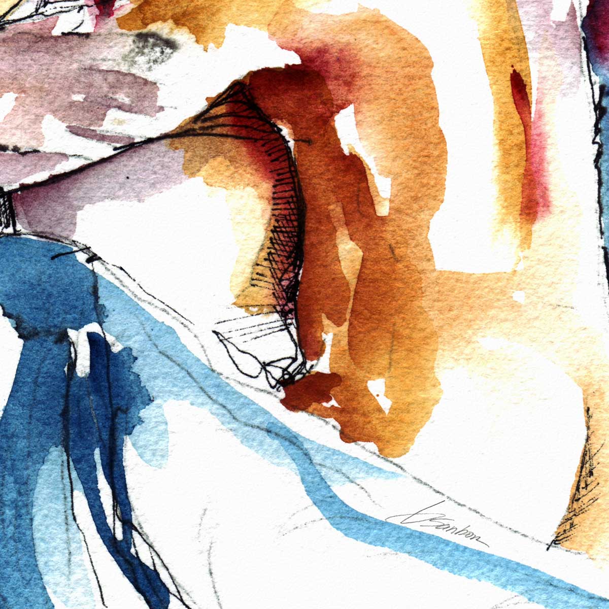 Bedtime Stories - Art Print Artist Brenden Sanborn