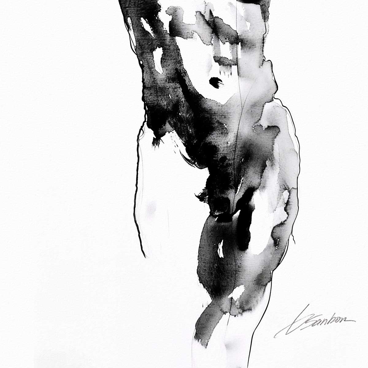 Thought Between Shadows – Art Print Artist Brenden Sanborn