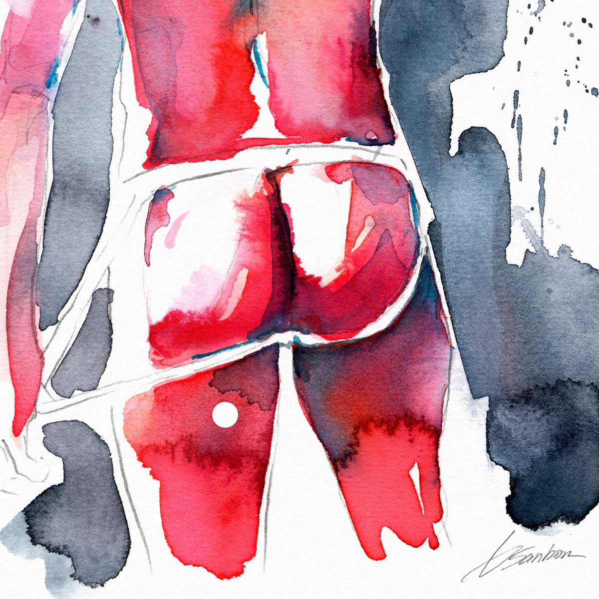 Booty Rampage – Art Print Artist Brenden Sanborn