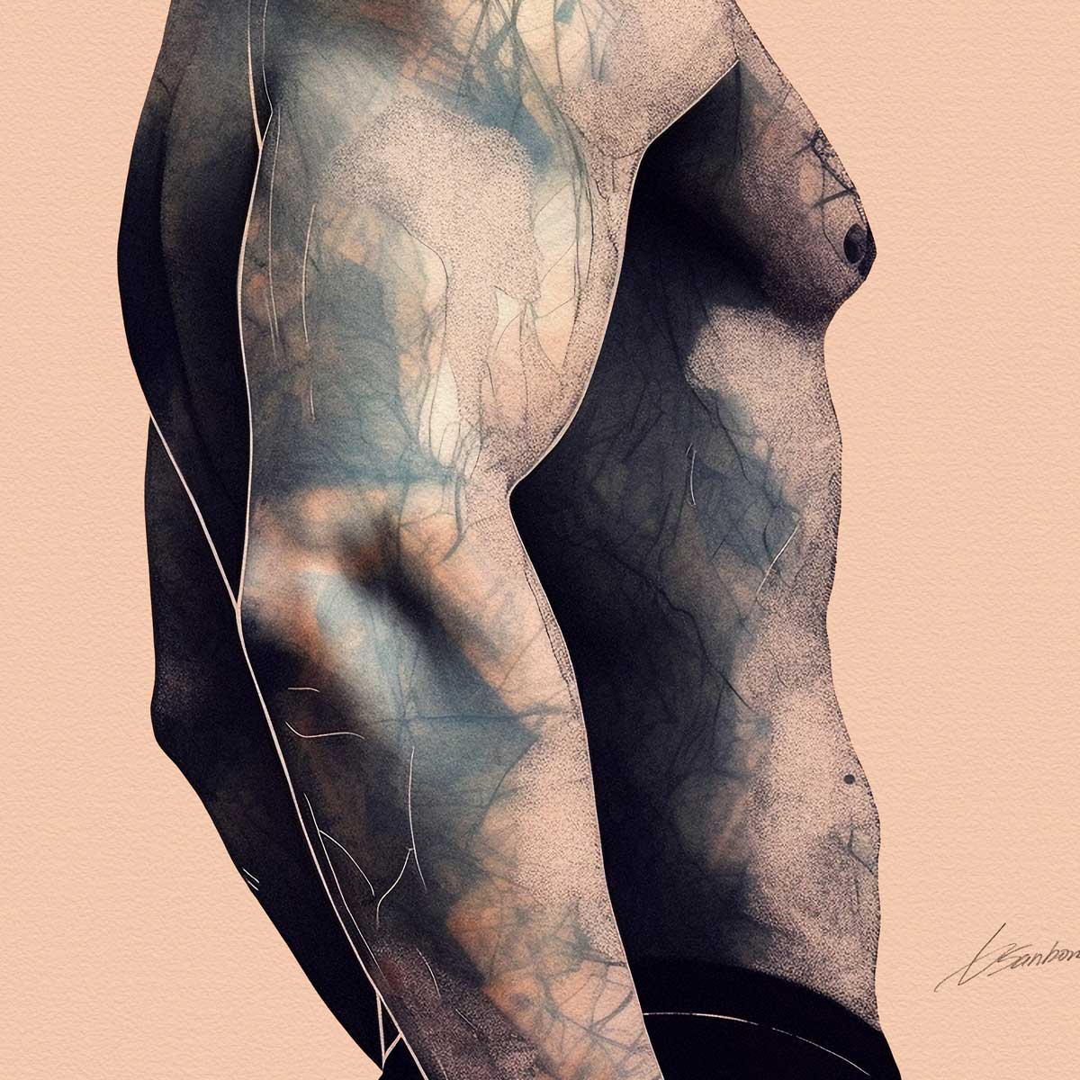 Fading Into Thought – Art Print Artist Brenden Sanborn