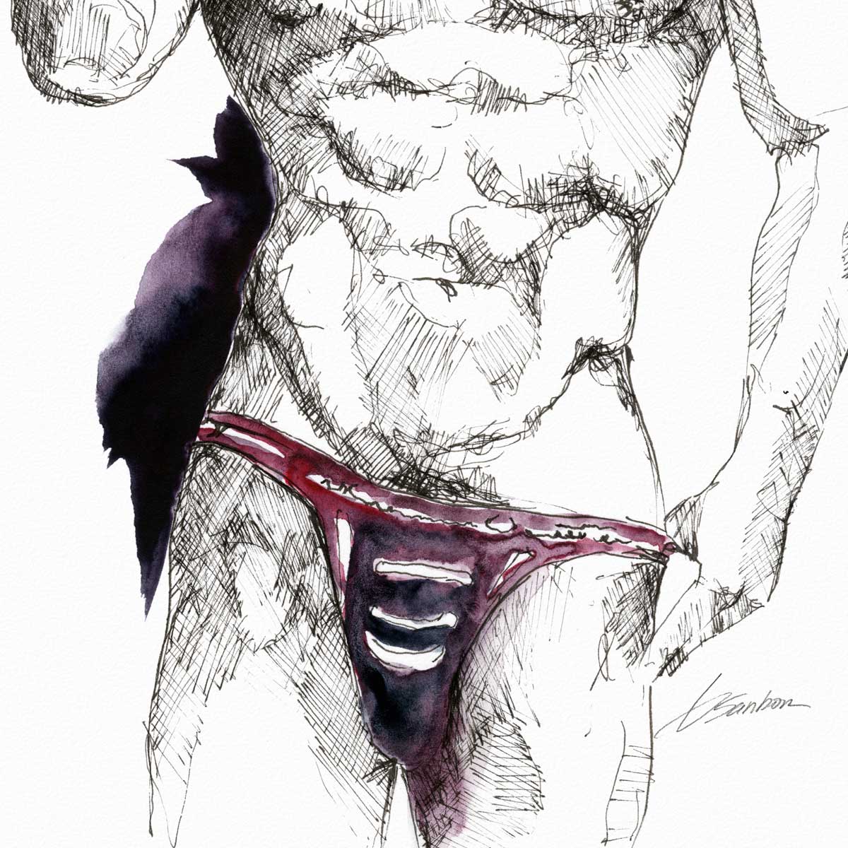 The Edge of Desire – Art Print Artist Brenden Sanborn