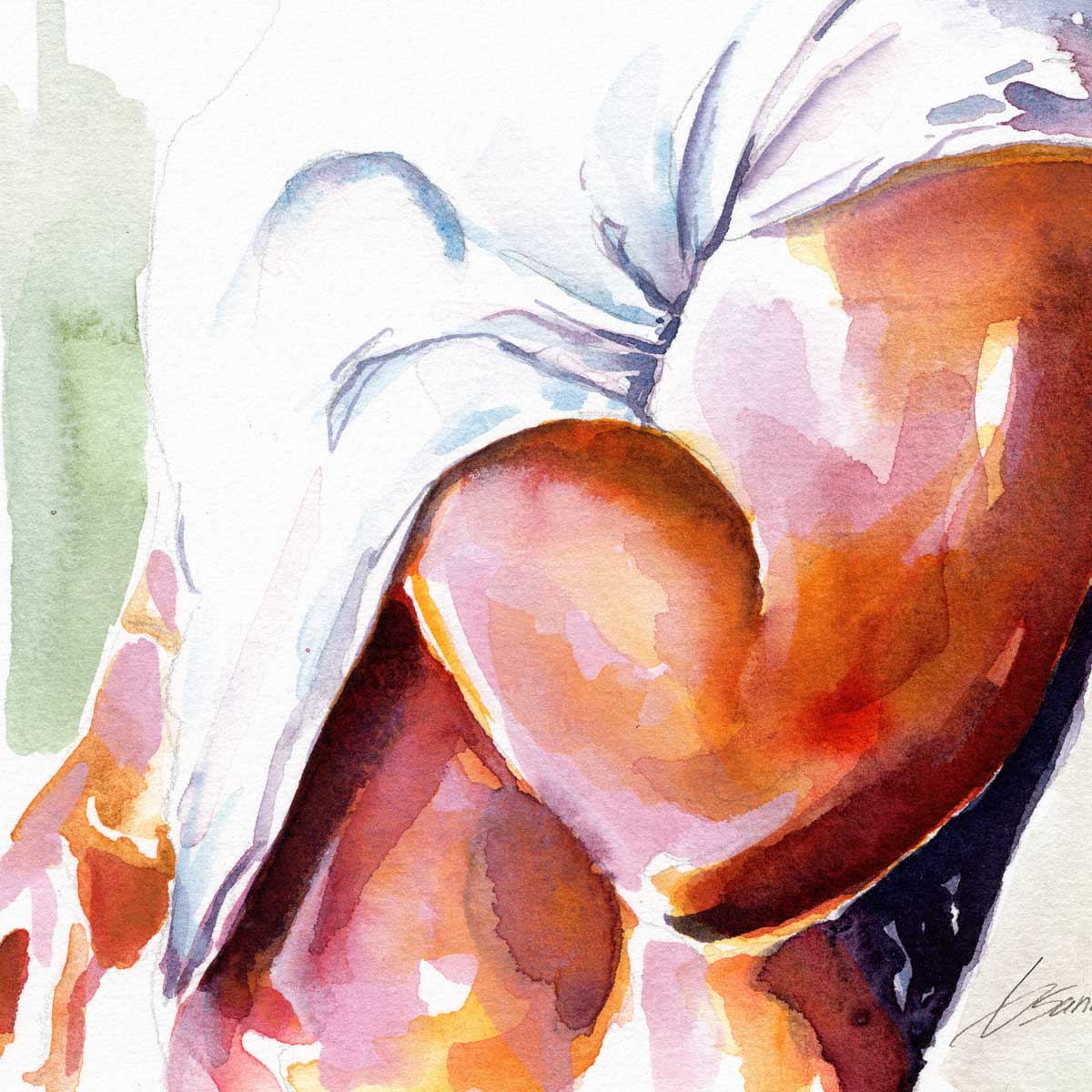 Halfway Undone – Art Print Artist Brenden Sanborn