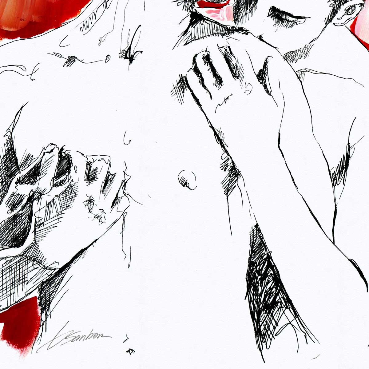 Whispers Against Your Skin – Art Print Artist Brenden Sanborn