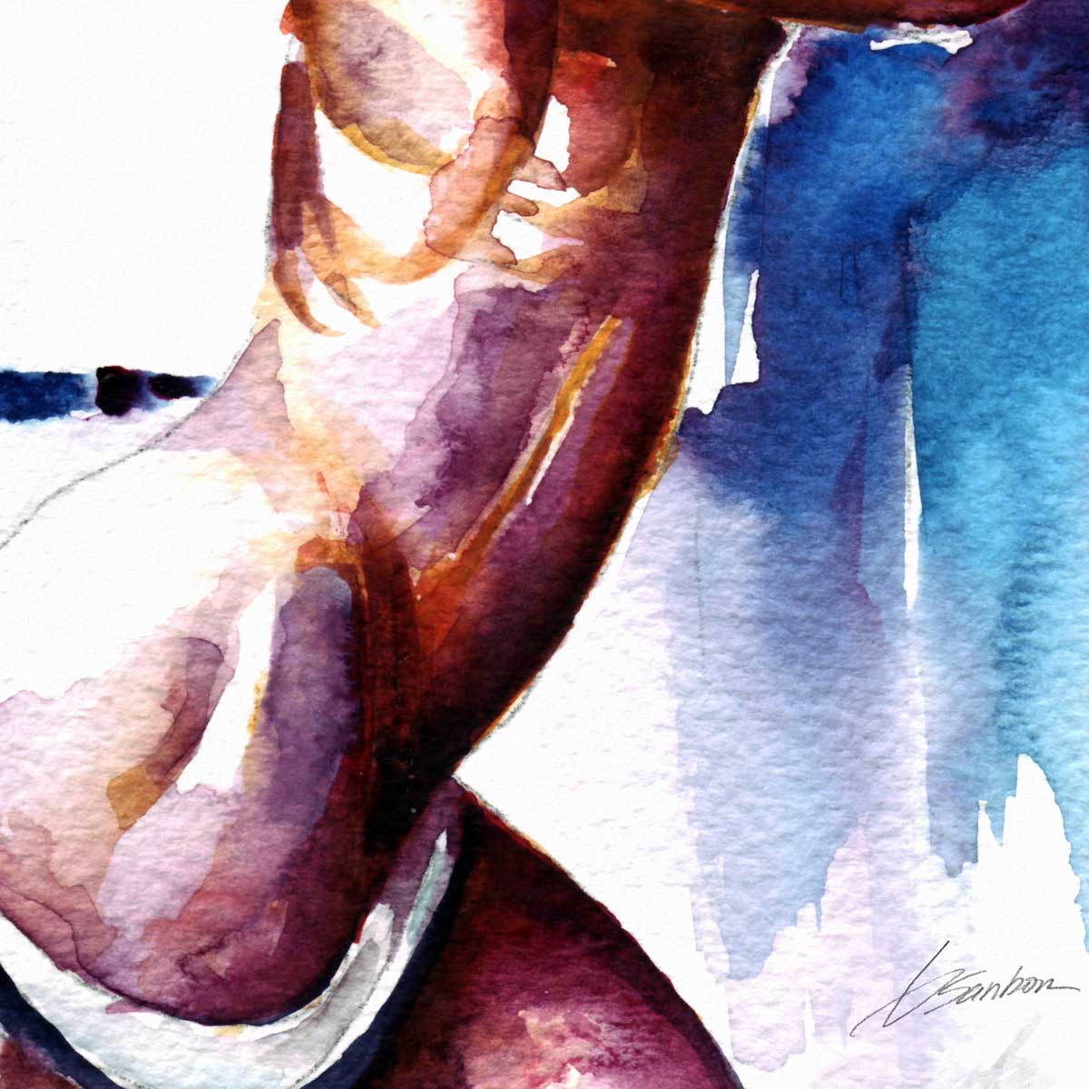 Against the Blue – Art Print Artist Brenden Sanborn