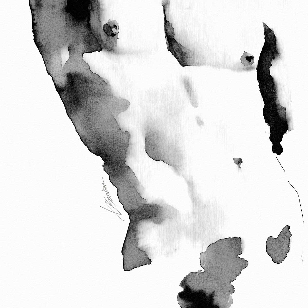Shoulder Forward – Art Print Artist Brenden Sanborn