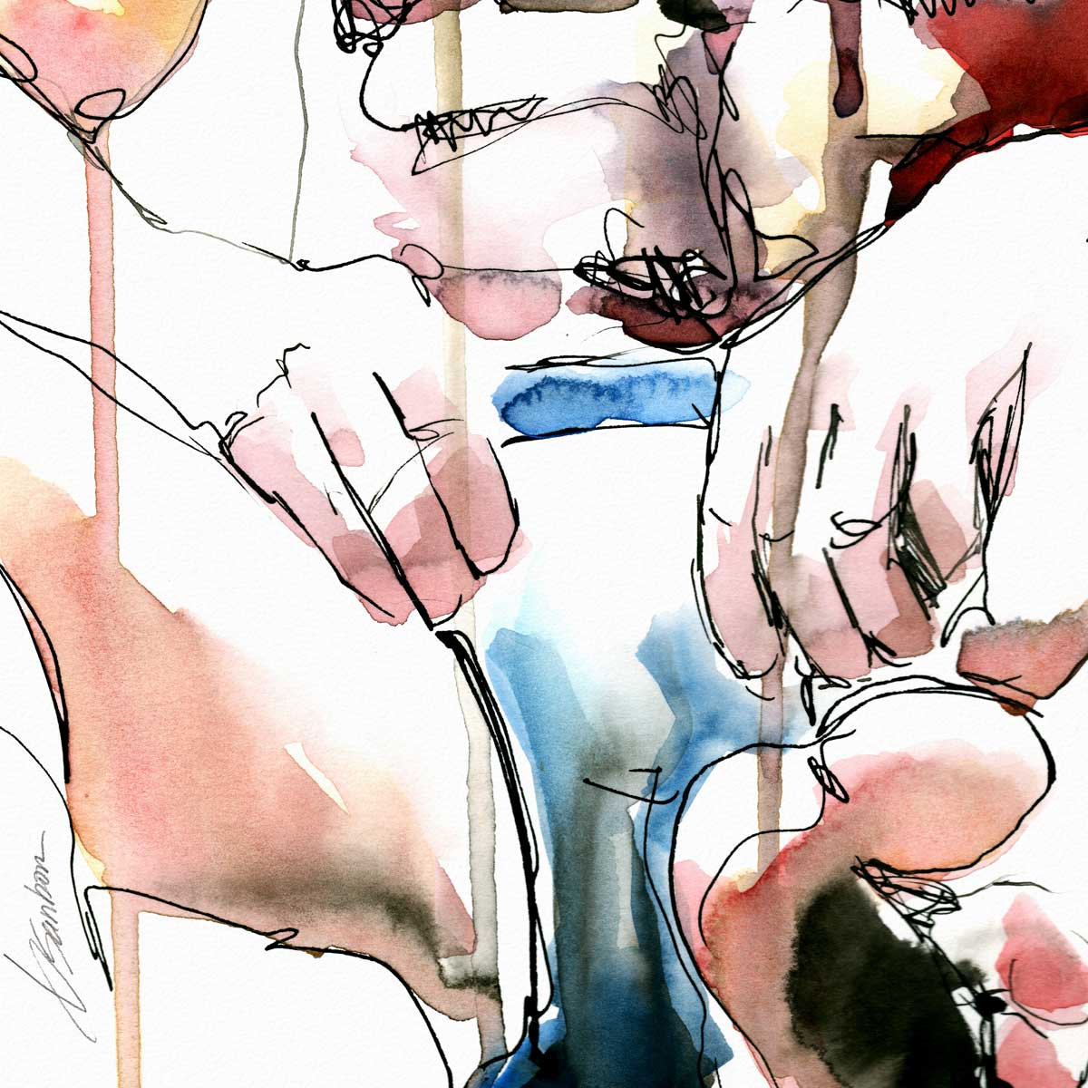 Unwinding in the Afternoon – Art Print Artist Brenden Sanborn
