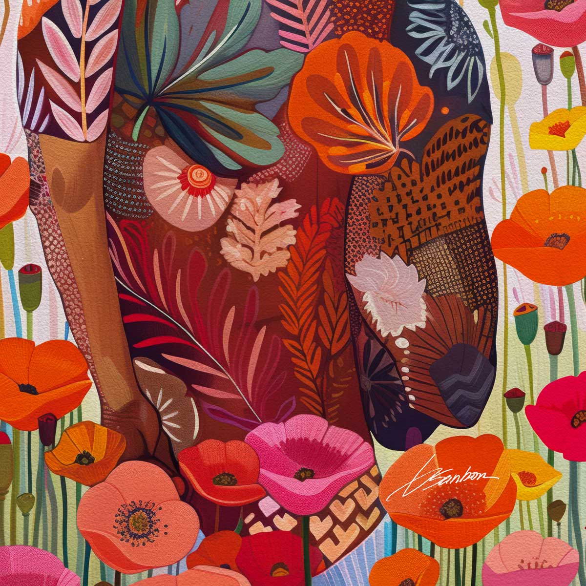 Where Petals Belong – Art Print Artist Brenden Sanborn