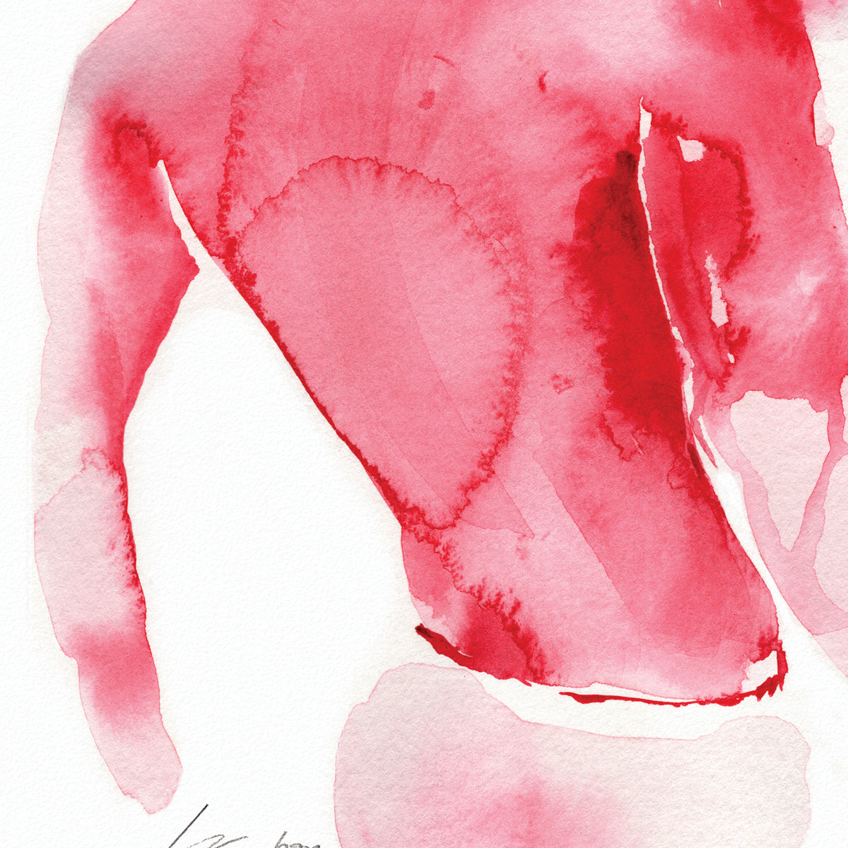 The Body Remembers – 6x9" Original Watercolor Artist Brenden Sanborn