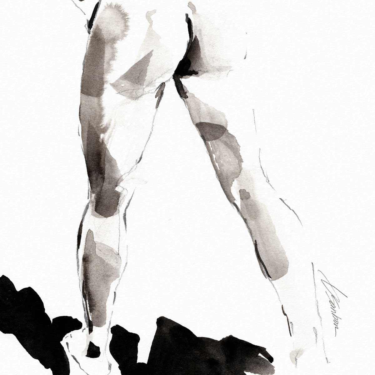 Shadow Where You Stood – Art Print Artist Brenden Sanborn