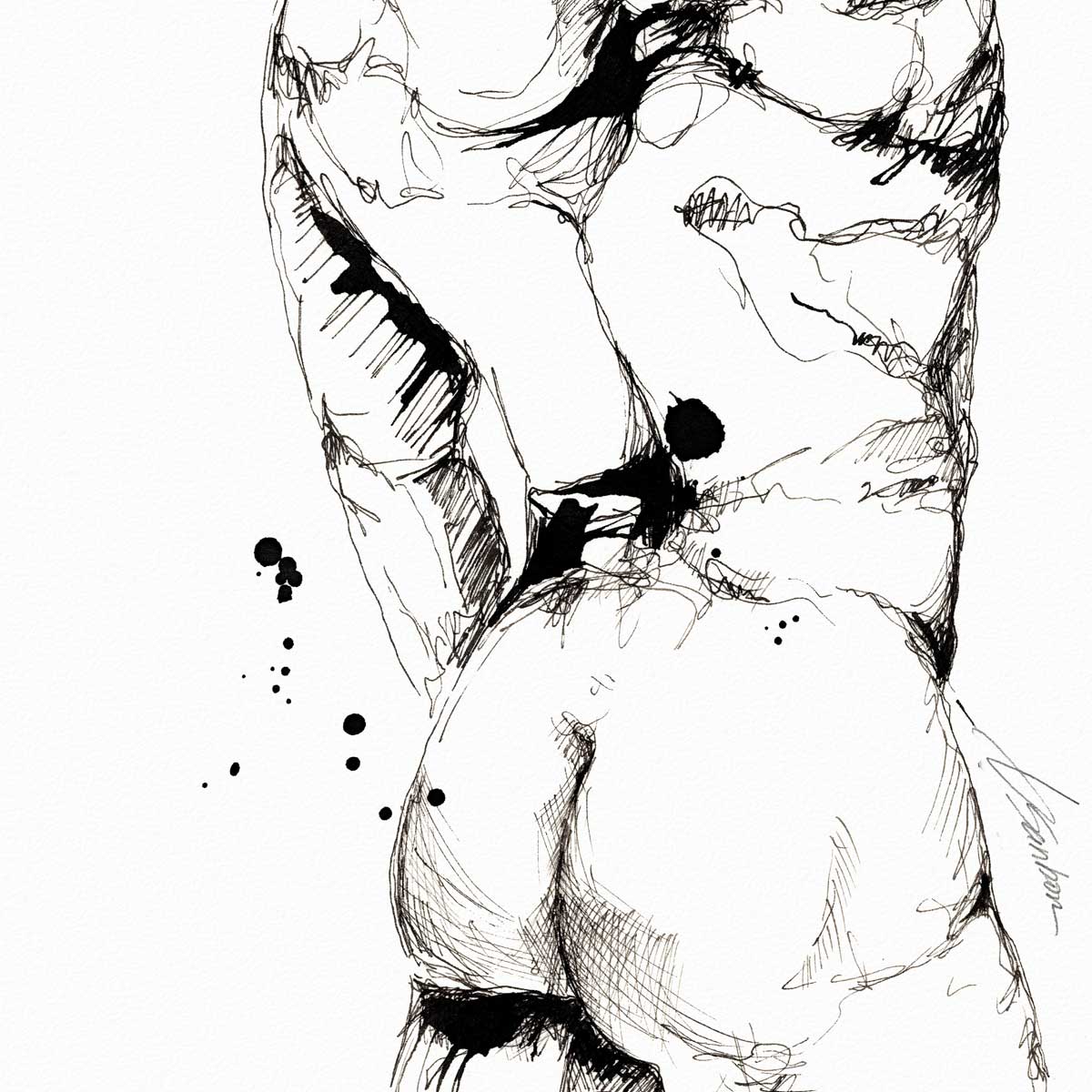 Soft Turn and Ink – Art Print Artist Brenden Sanborn