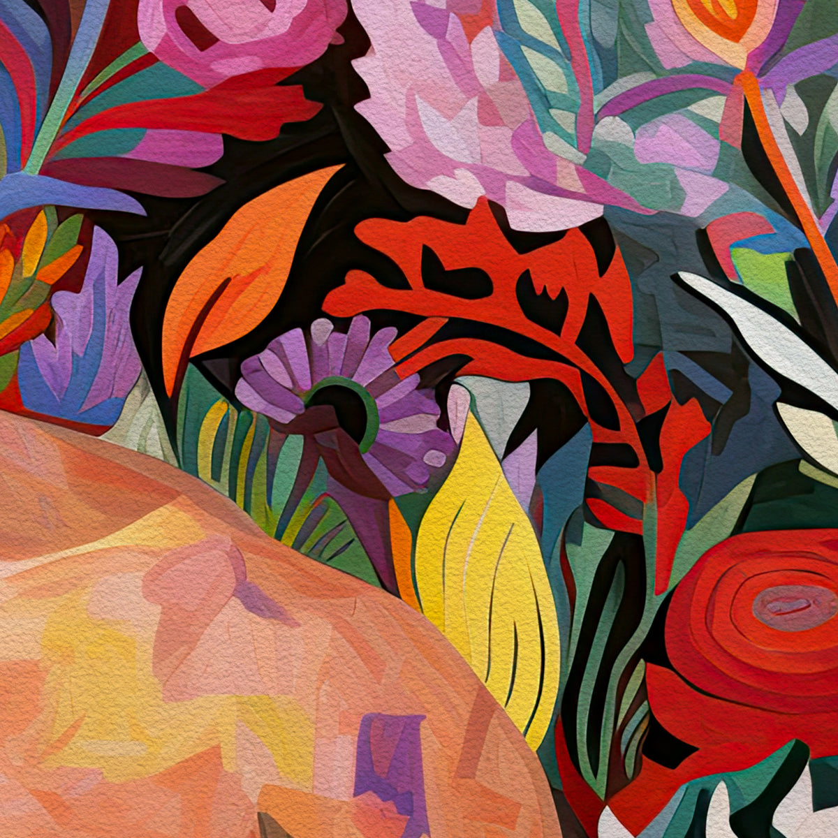 Bloom Around Him – Art Print Artist Brenden Sanborn