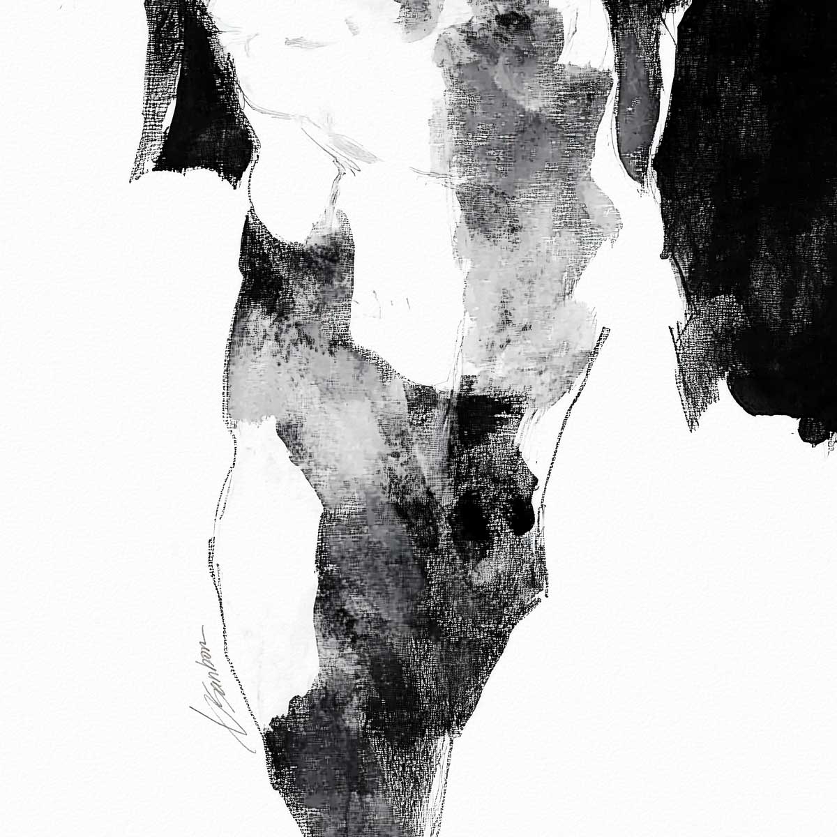 Look to the Left – Art Print Artist Brenden Sanborn