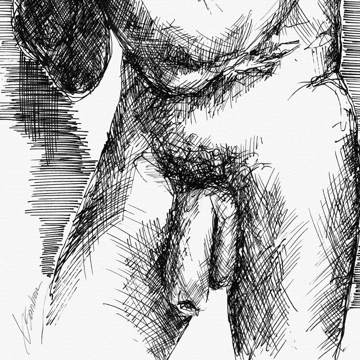 Hands in the Quiet – Art Print Artist Brenden Sanborn