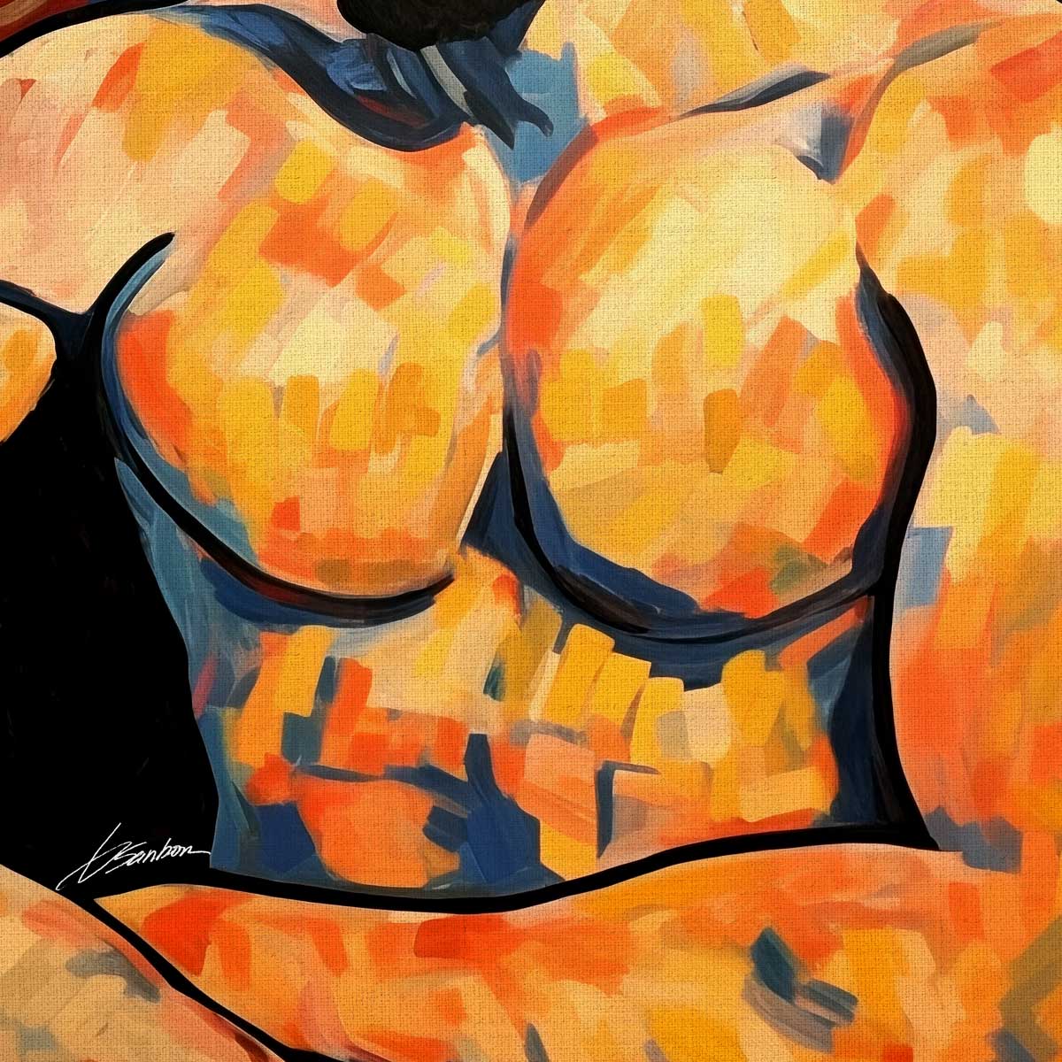 Lounge and Gaze – Art Print Artist Brenden Sanborn