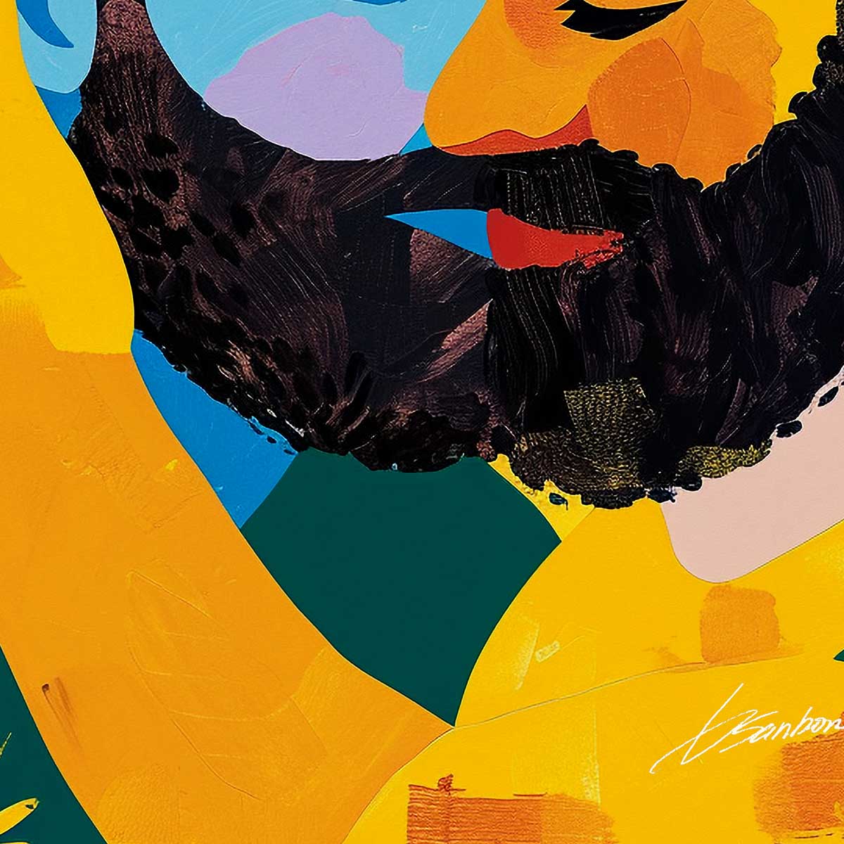 A Breath Before the Kiss – Art Print Artist Brenden Sanborn