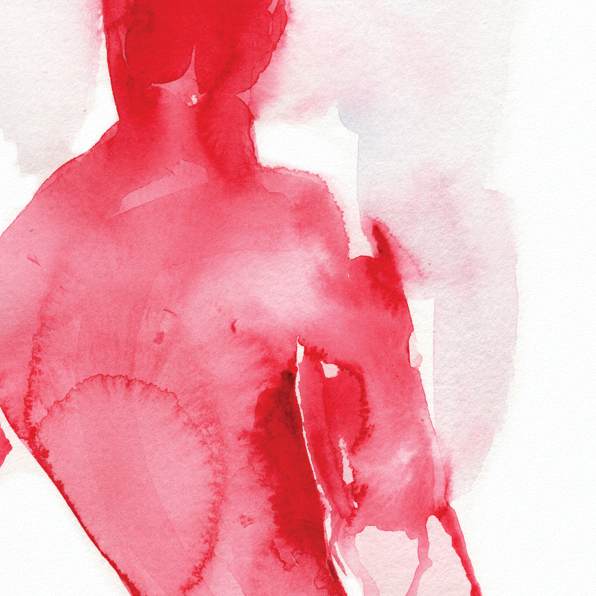 The Body Remembers – 6x9" Original Watercolor Artist Brenden Sanborn