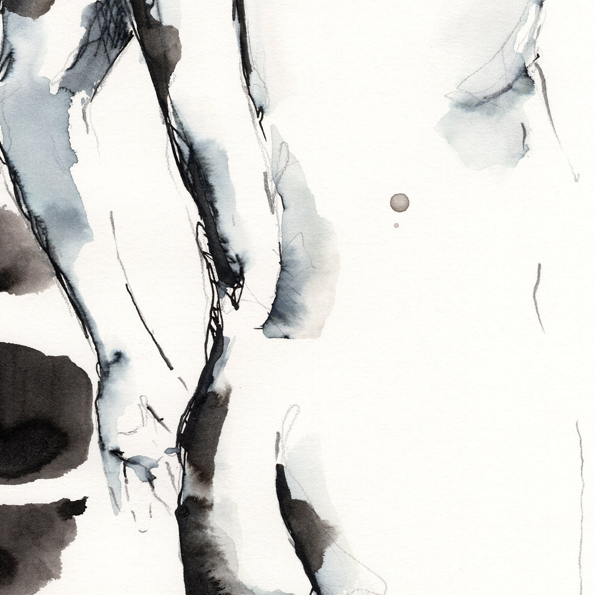 Half Remembered Pose – 6x9" Original Watercolor Artist Brenden Sanborn