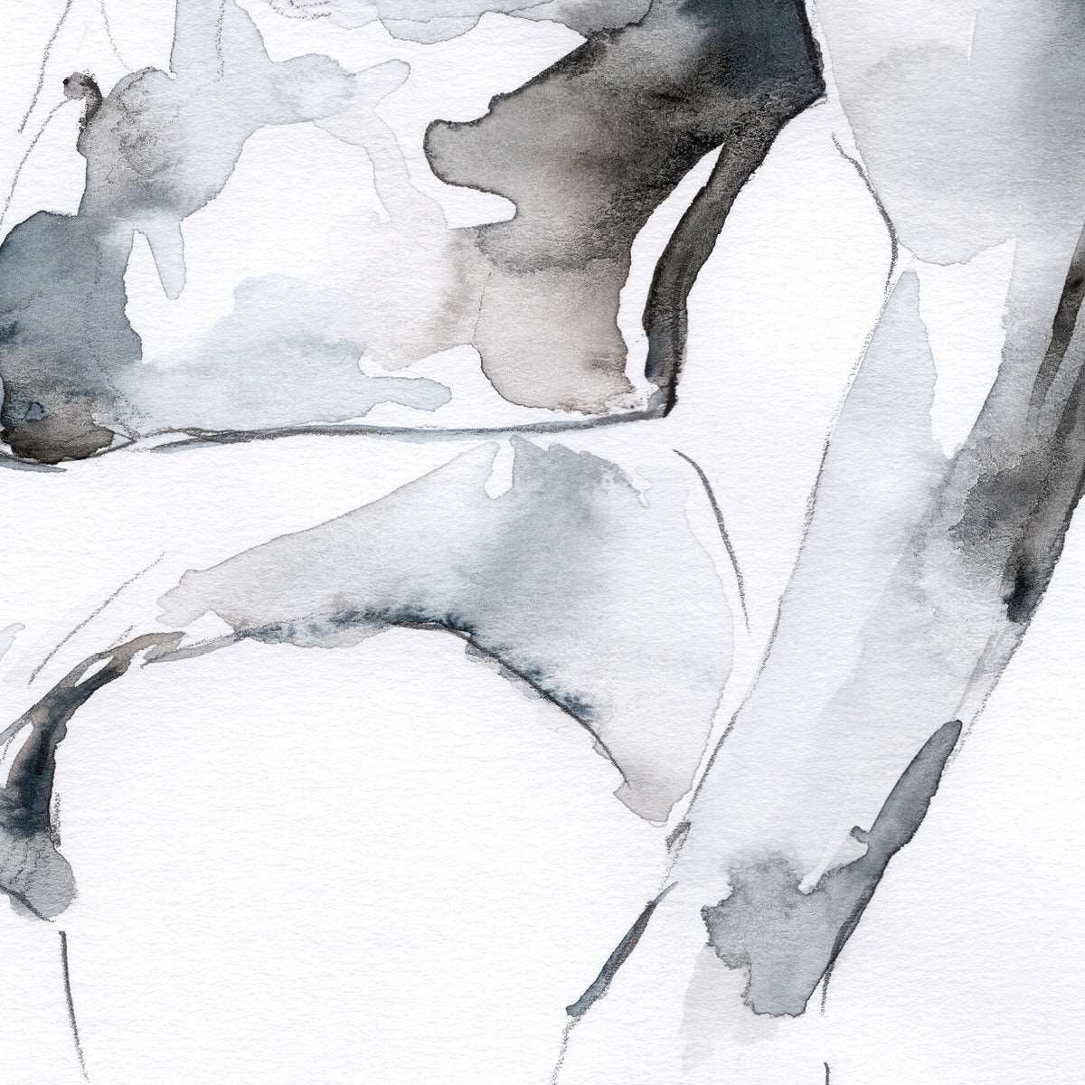 Deep Within the Shadows - 9x12" Original Watercolor Painting Artist Brenden Sanborn