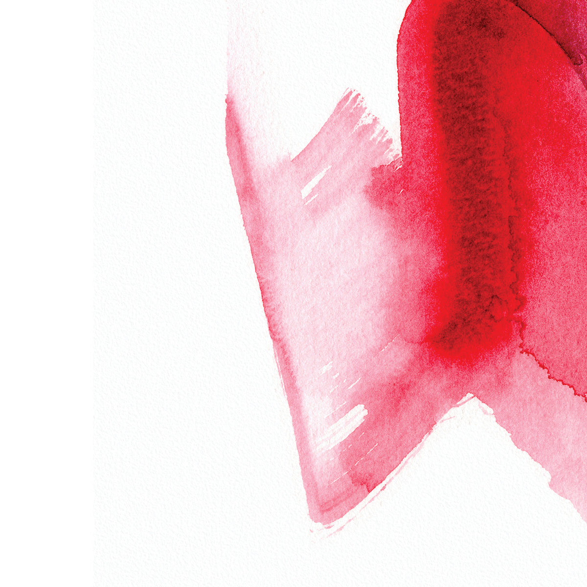 Rosy Embrace Abstract Nude - 6x9" Original Painting Artist Brenden Sanborn