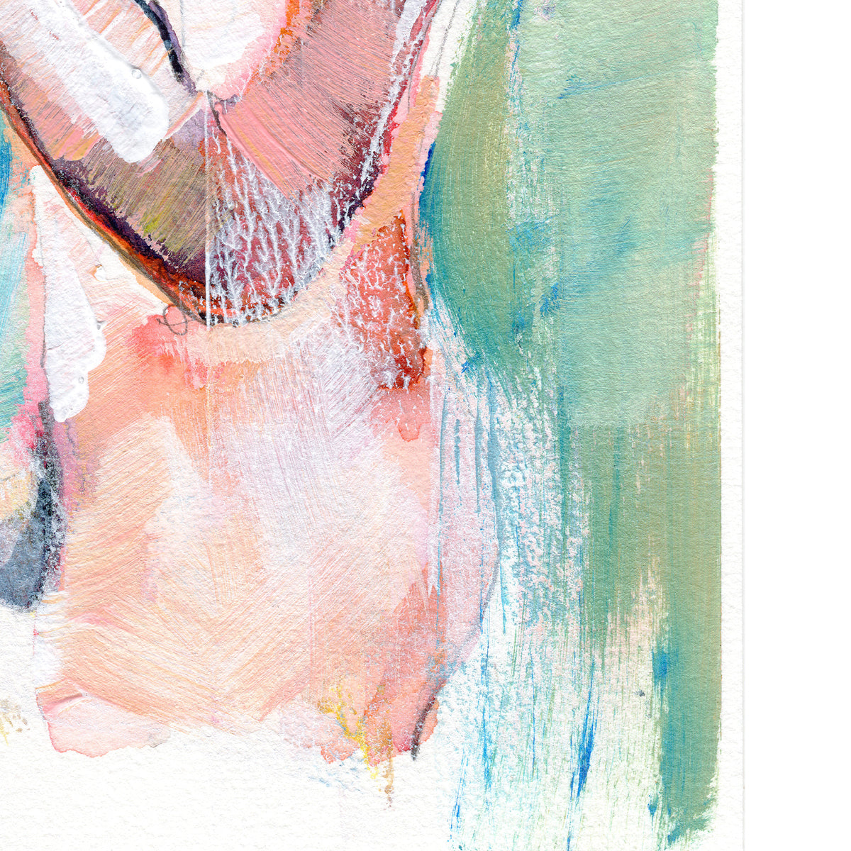 Where the Noise Hid – 6x9" Original Watercolor Artist Brenden Sanborn