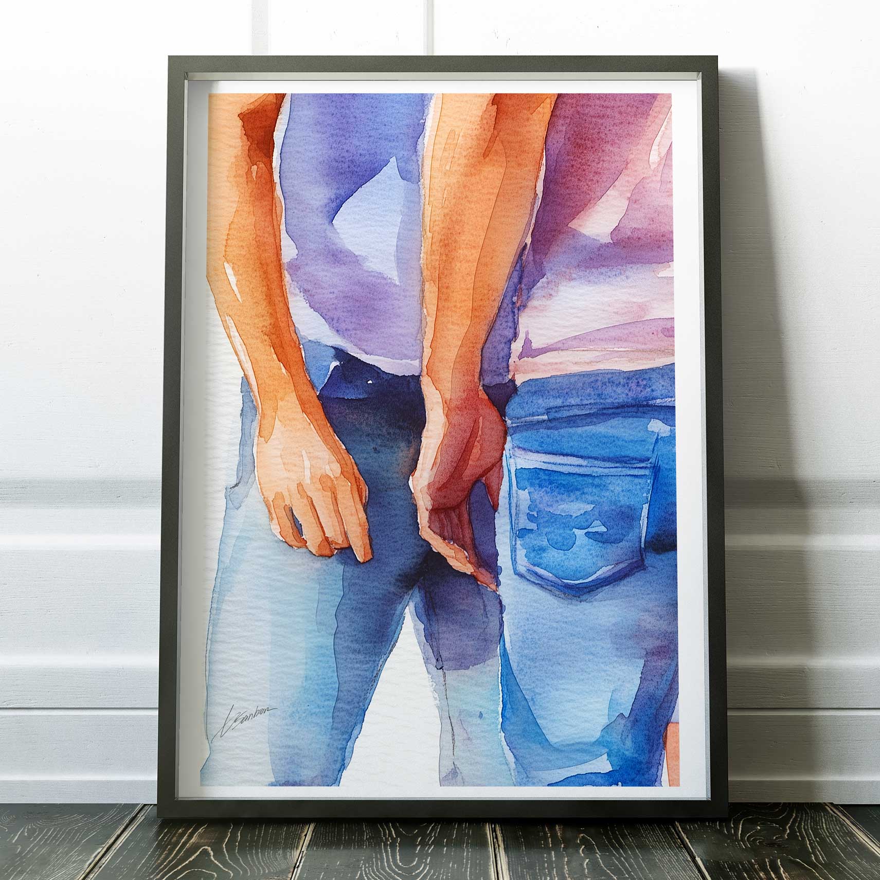 Back Pocket Kind of Love – Art Print Artist Brenden Sanborn