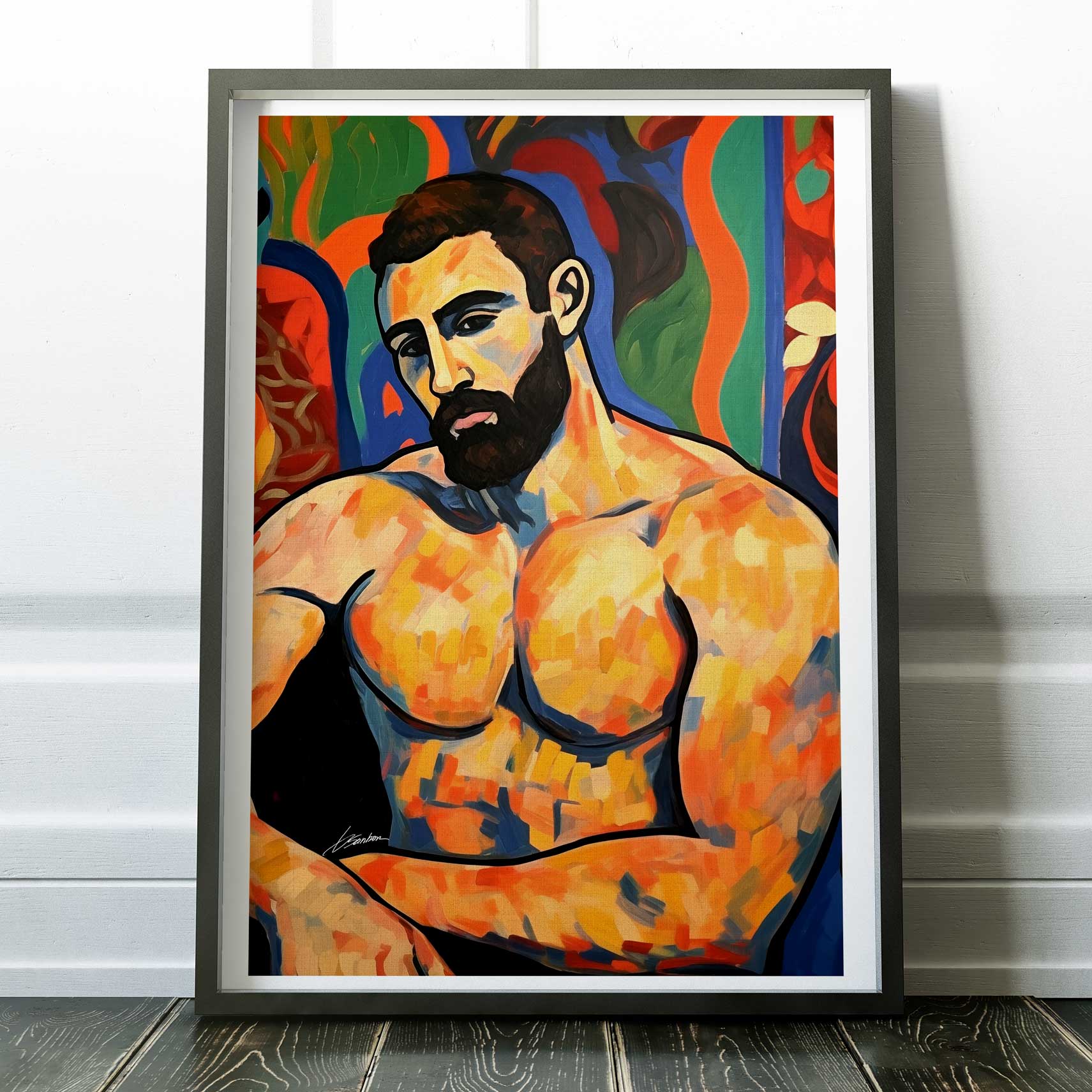 Lounge and Gaze – Art Print Artist Brenden Sanborn