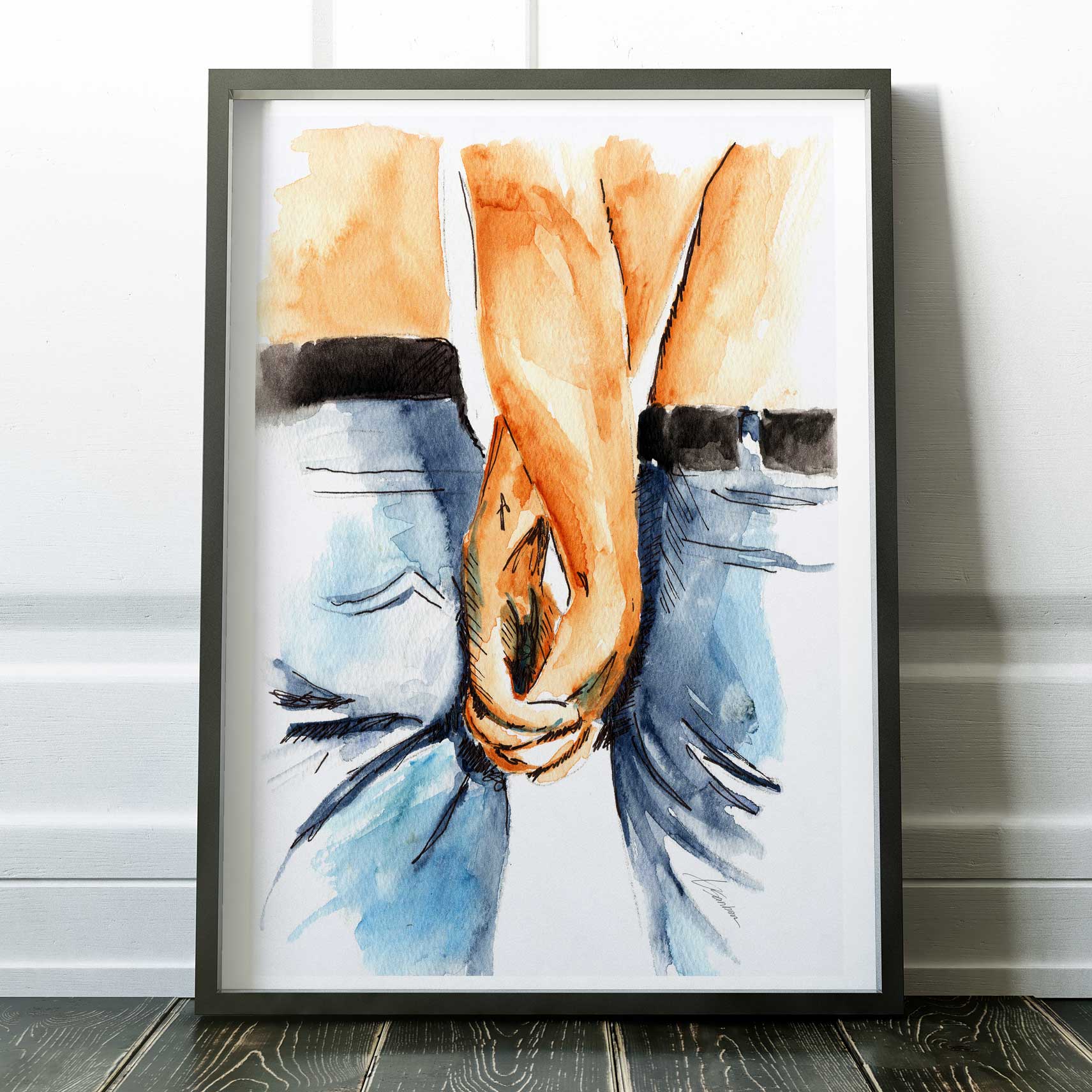 Love is Love is Love - Giclee Art Print Artist Brenden Sanborn