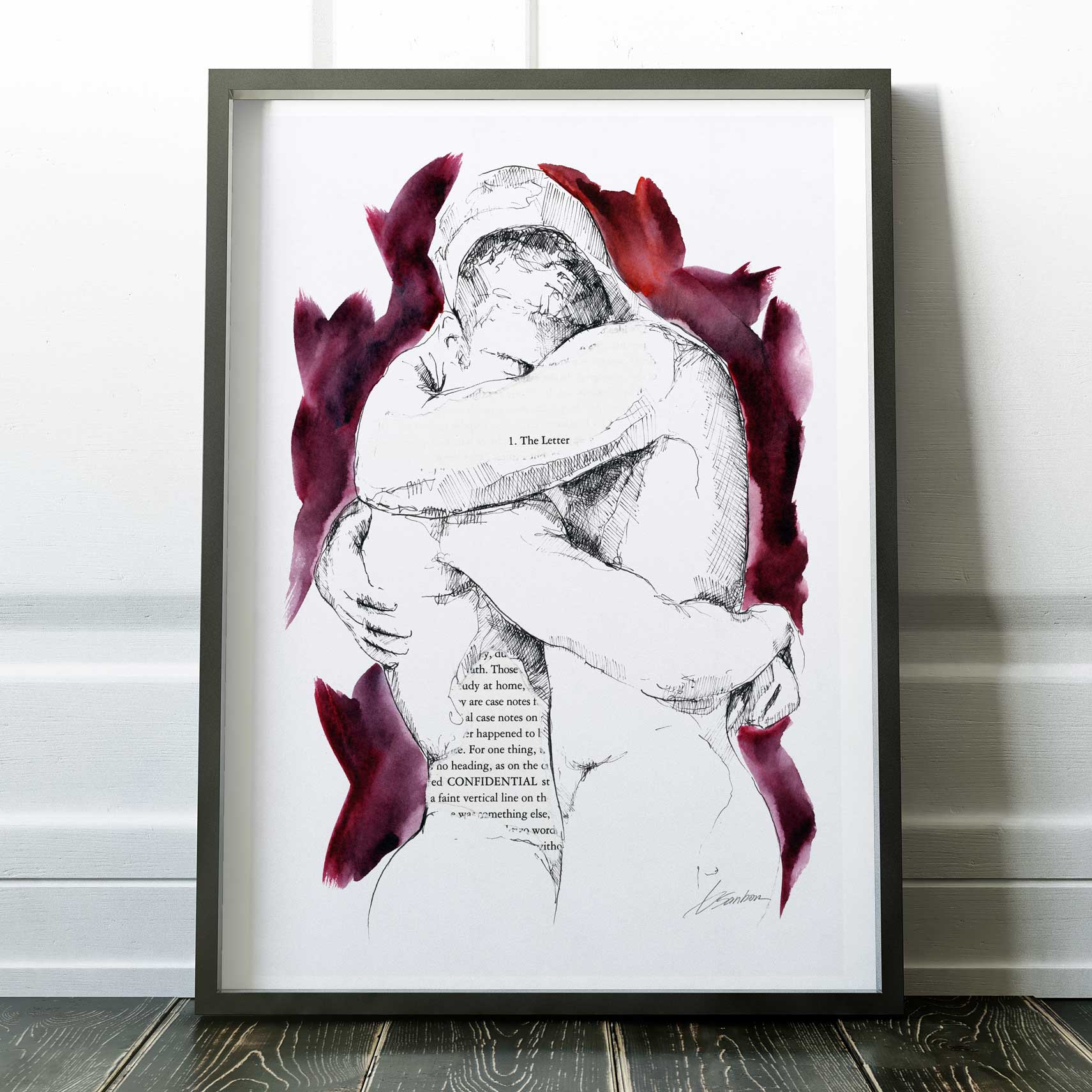 Love Letter - Art Print Artist Brenden Sanborn