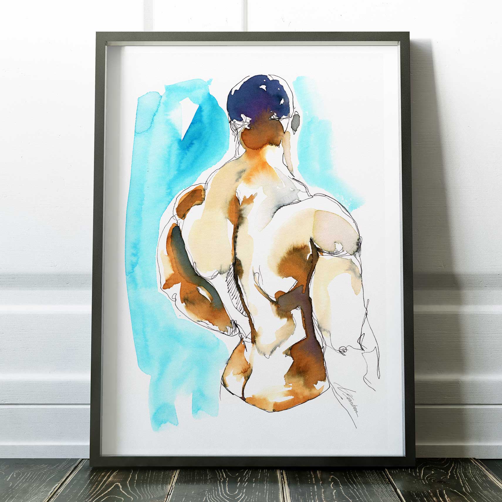 The Curve of Light – Art Print Artist Brenden Sanborn