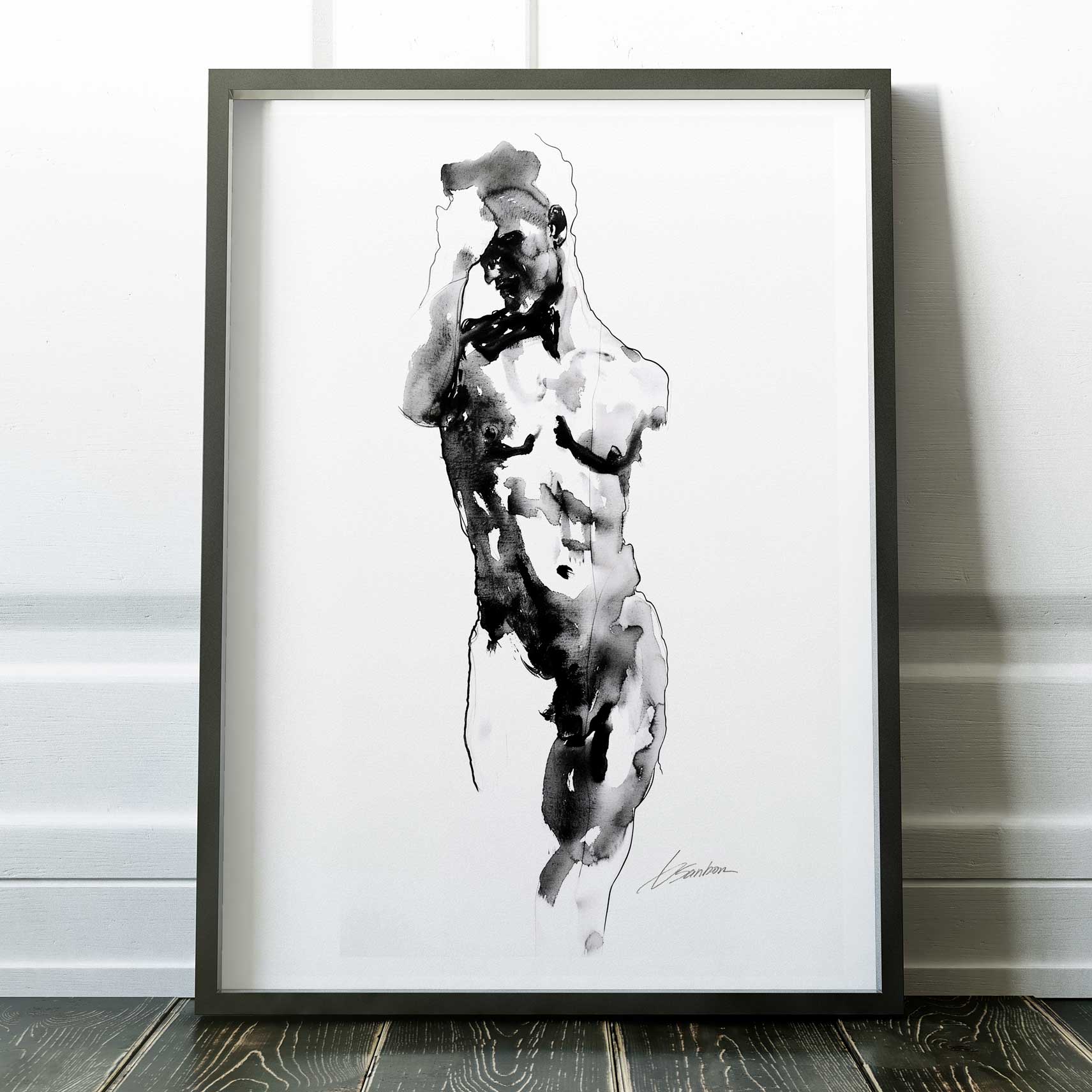 Thought Between Shadows – Art Print Artist Brenden Sanborn