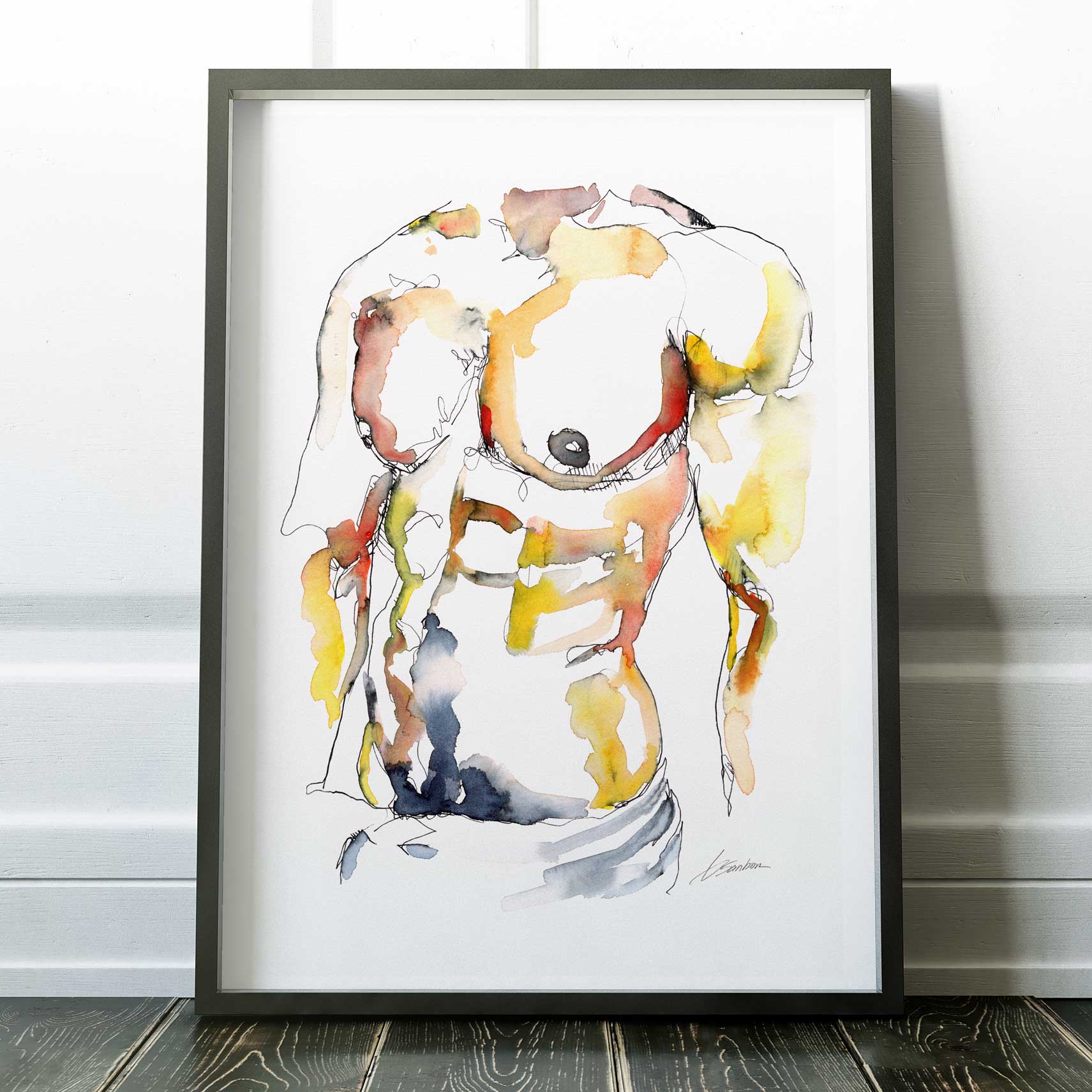 Unraveled Form – Art Print Artist Brenden Sanborn