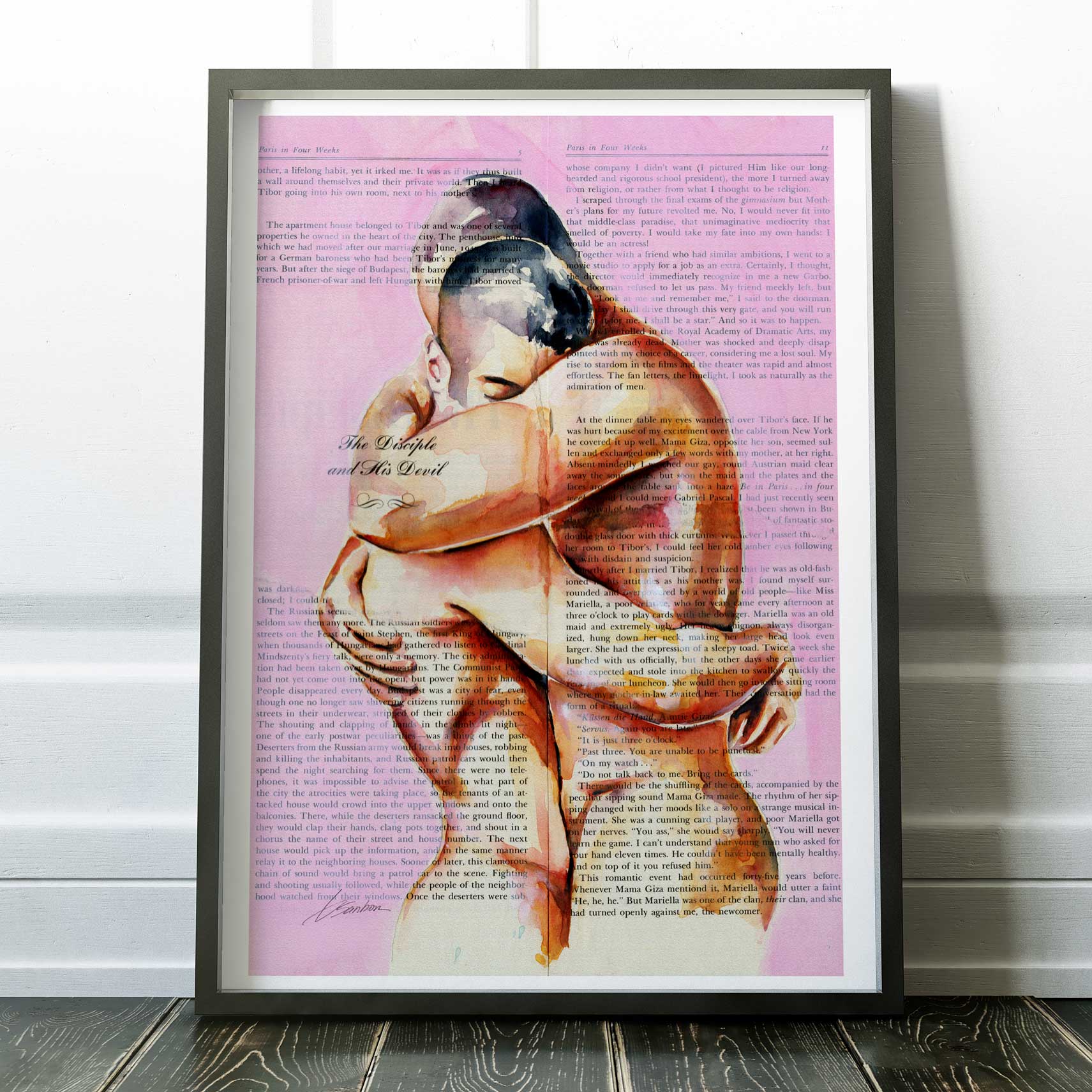 Love Written in Their Arms – Art Print Artist Brenden Sanborn