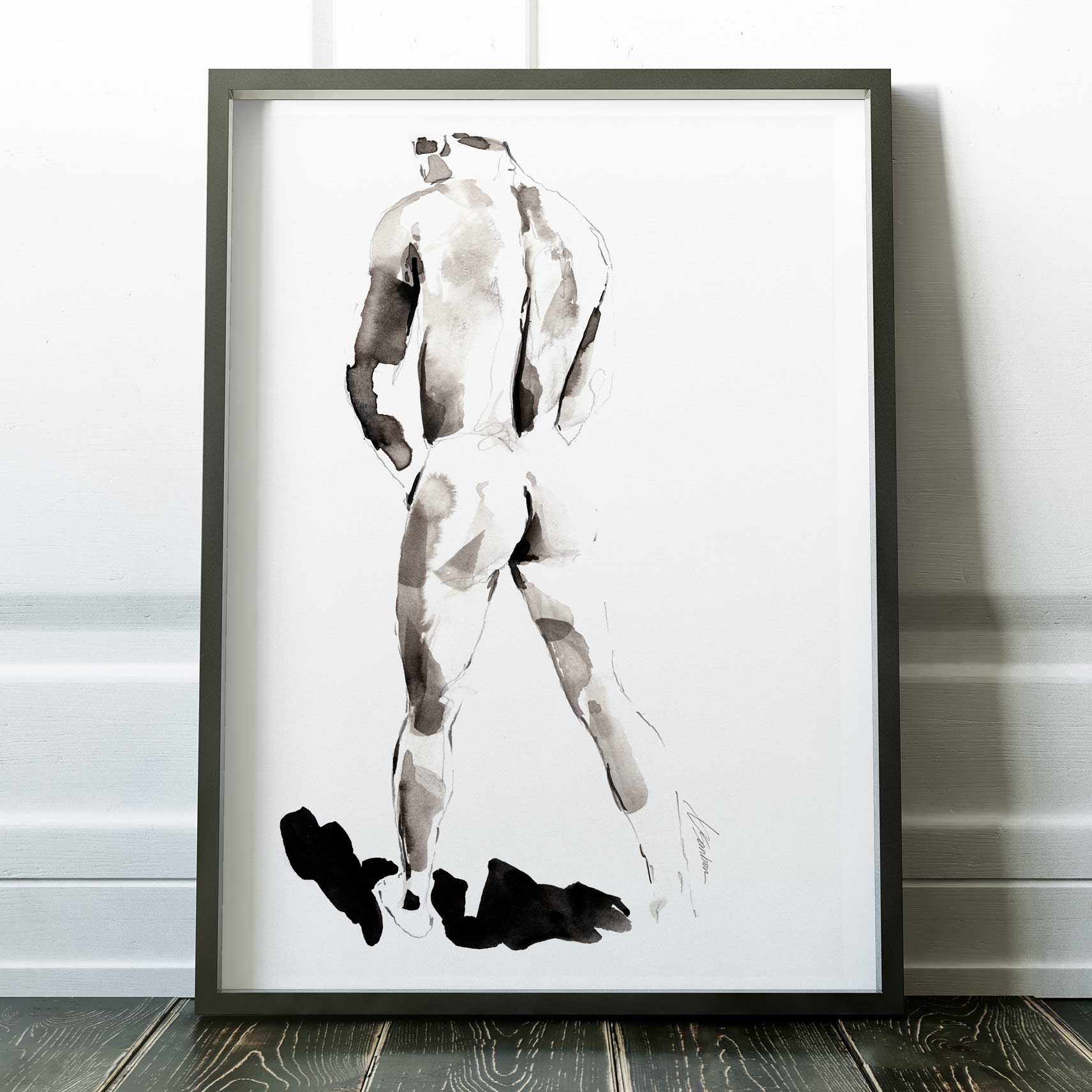 Shadow Where You Stood – Art Print Artist Brenden Sanborn