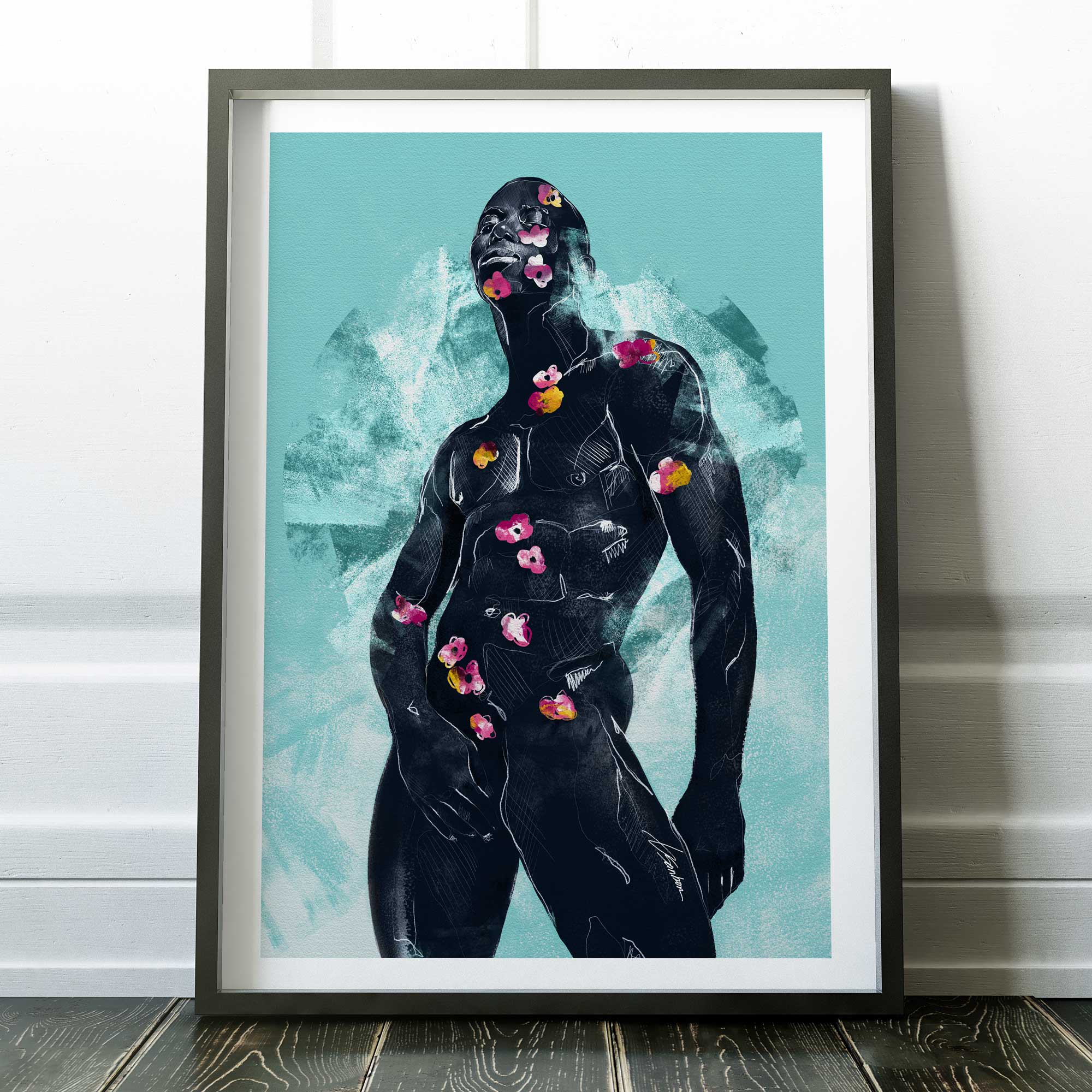 Blooms of a Content Soul - Art print Artist Brenden Sanborn