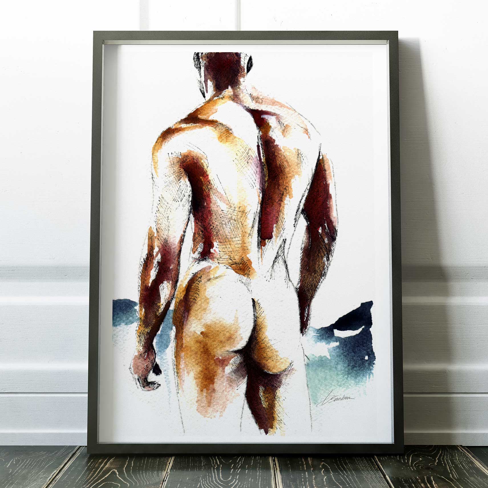 Gaze Toward the Horizon – Art Print Artist Brenden Sanborn