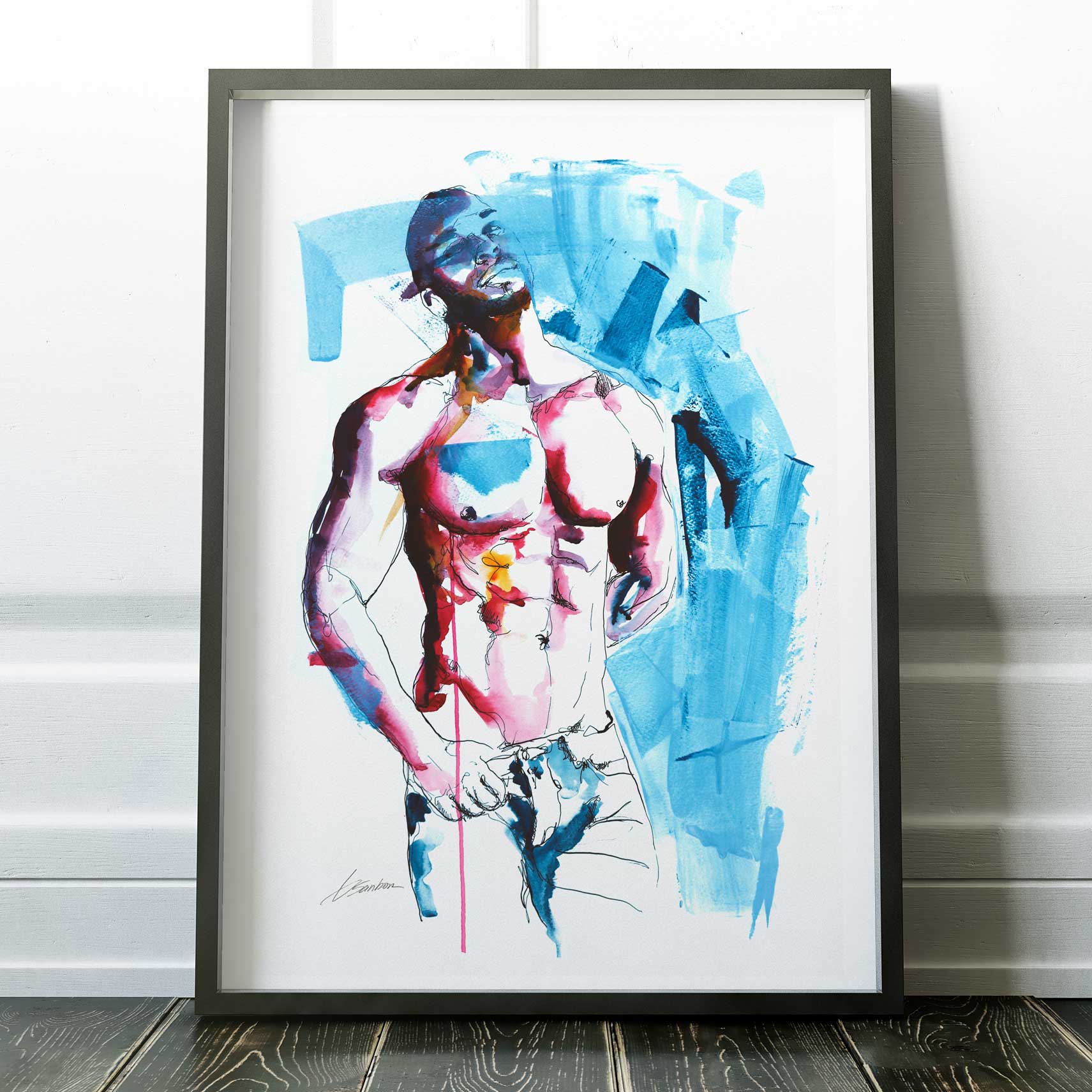 After the Sweat – Art Print Artist Brenden Sanborn