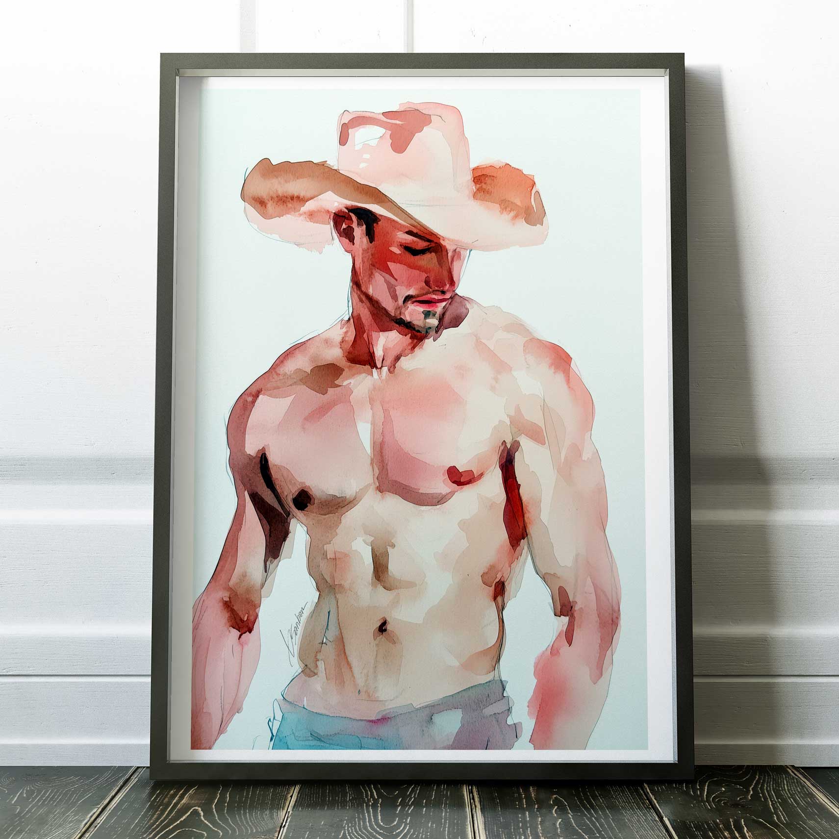 Dust and Downcast Eyes – Art Print Artist Brenden Sanborn