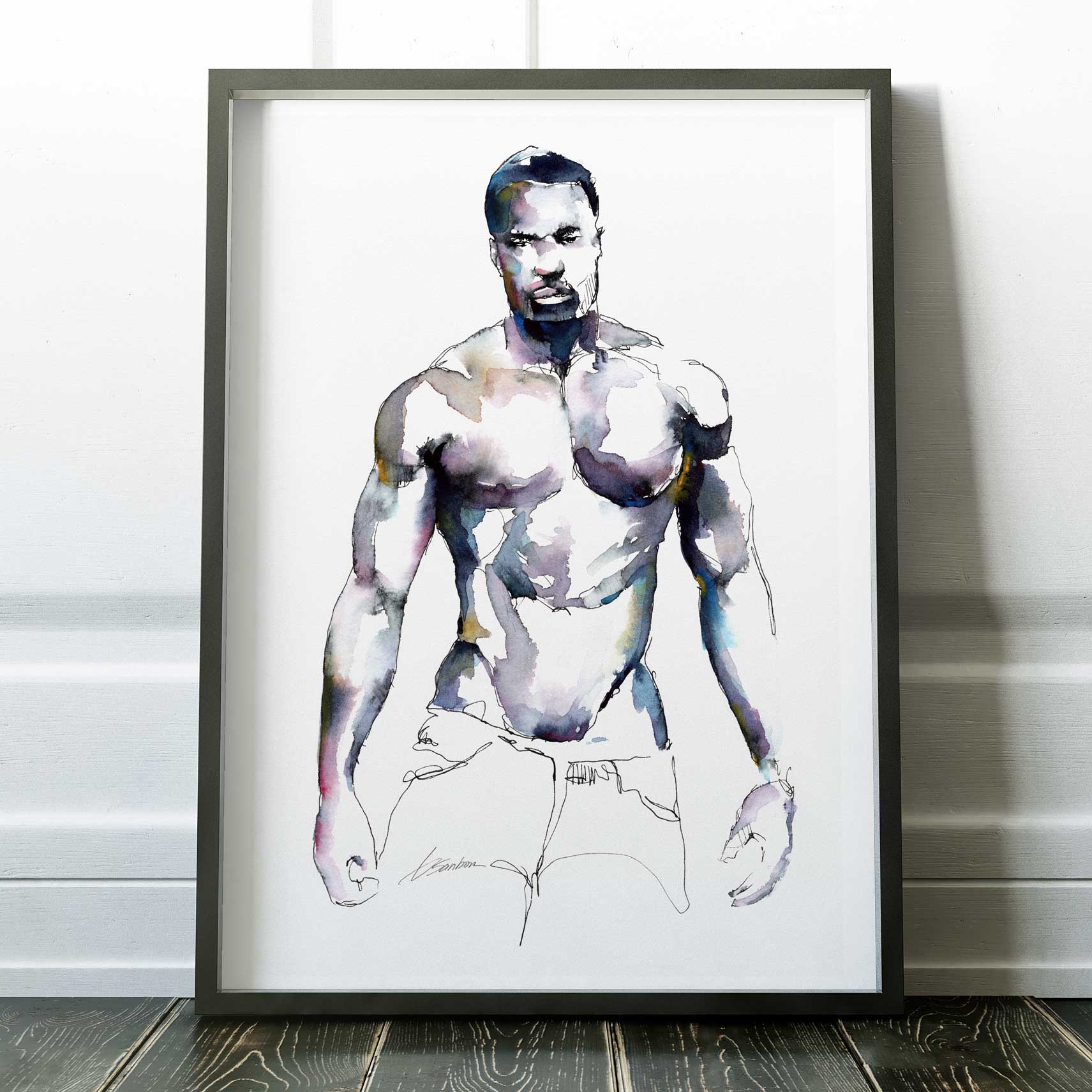 The Slow Unravel of Temptation – Art Print Artist Brenden Sanborn