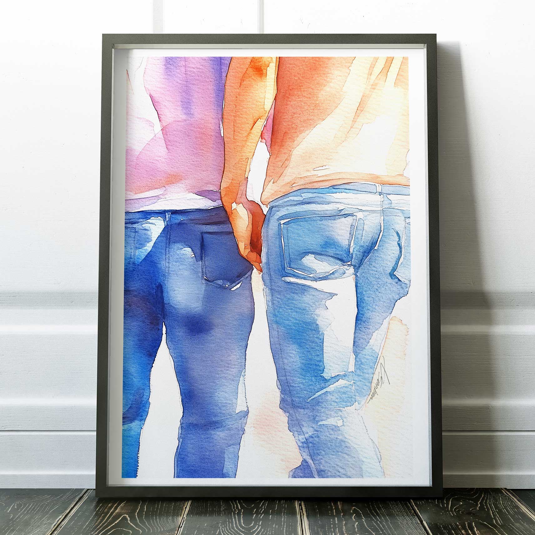 Side by Side – Art Print Artist Brenden Sanborn