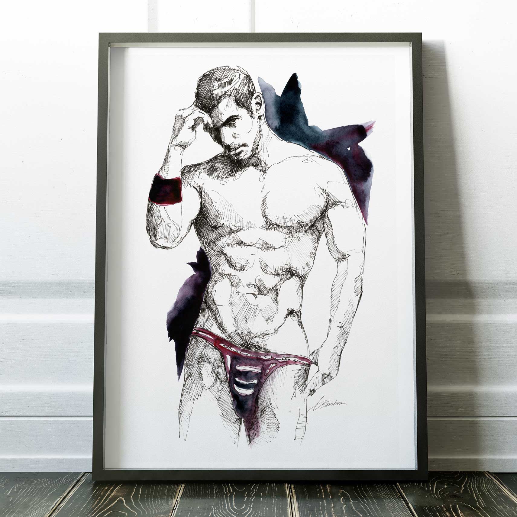 The Edge of Desire – Art Print Artist Brenden Sanborn
