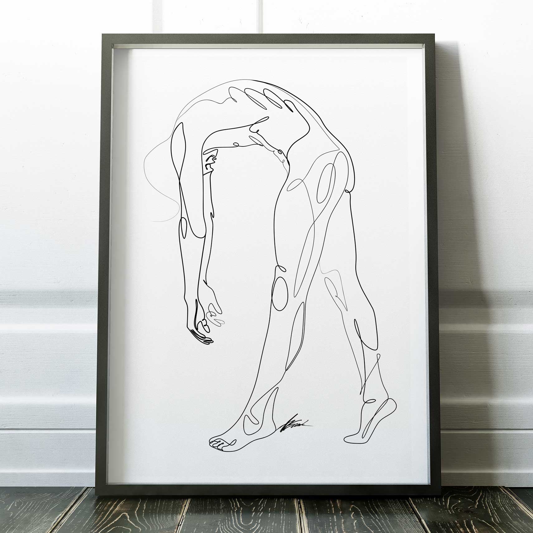 Falling into Form – Art Print Artist Brenden Sanborn