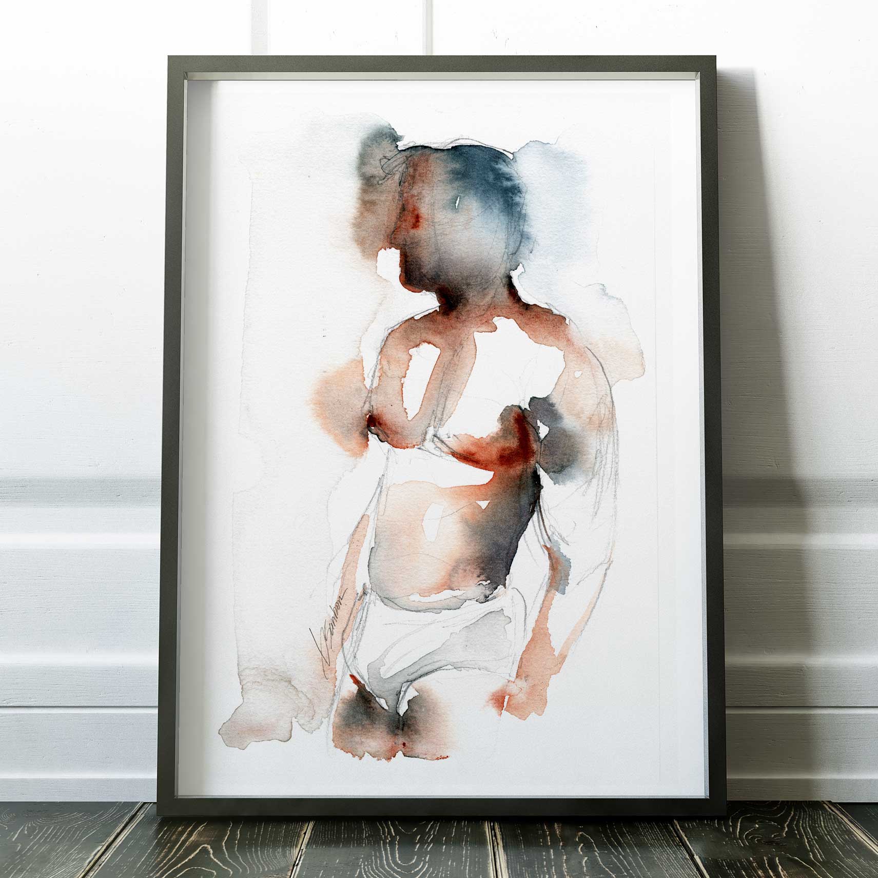 Gentle Weight – Art Print Artist Brenden Sanborn