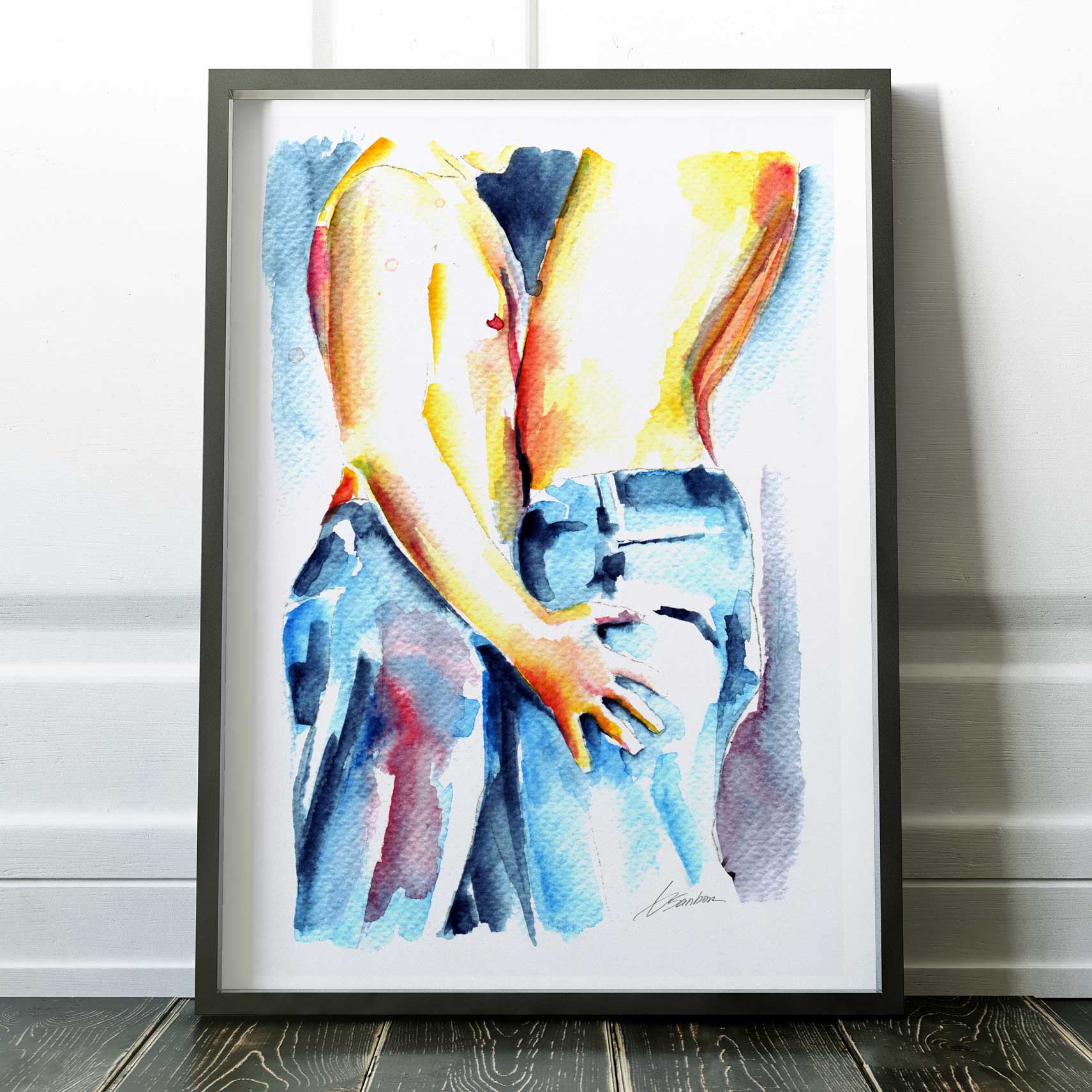 Hand in the His Pocket – Art Print Artist Brenden Sanborn