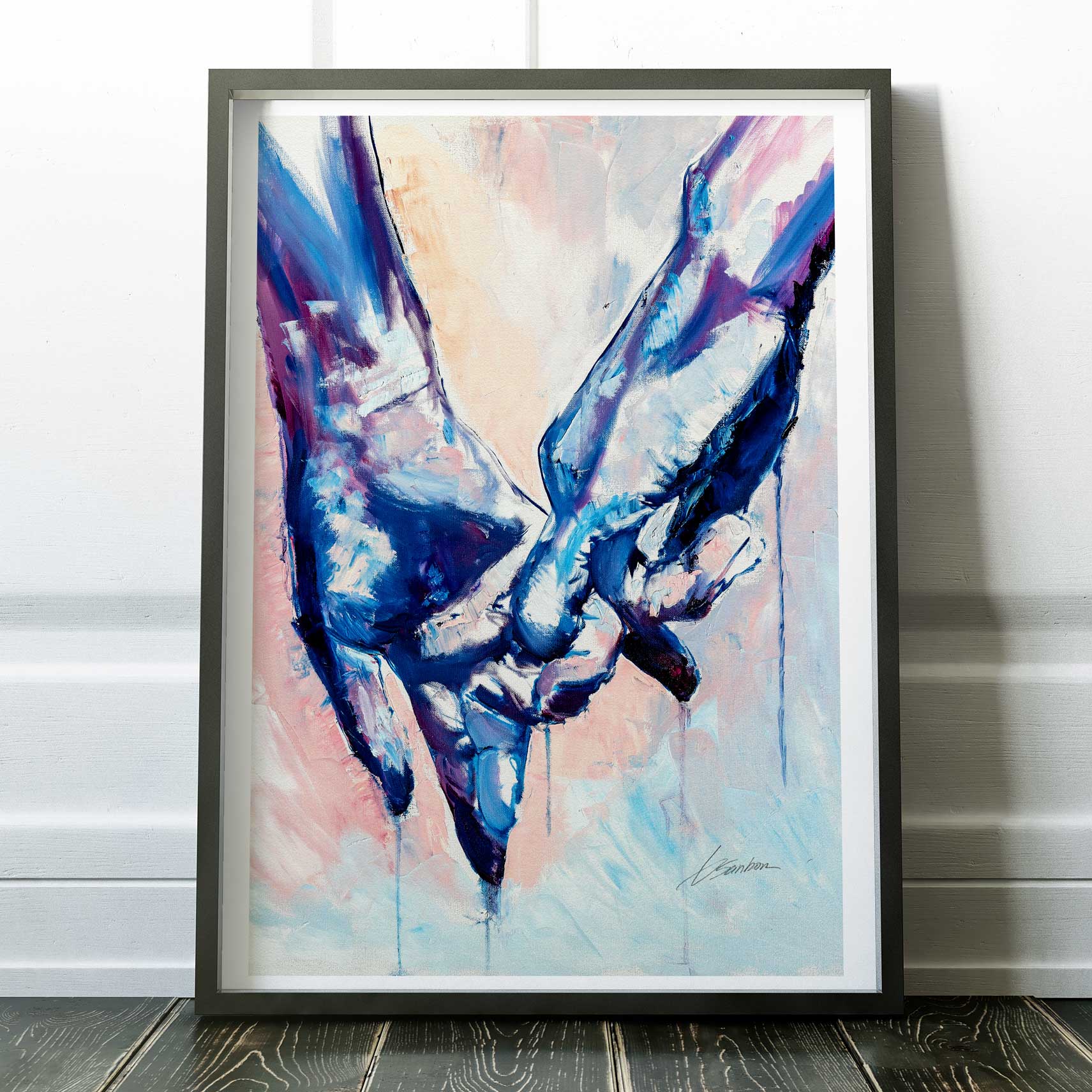 Hand in Hand – Art Print Artist Brenden Sanborn