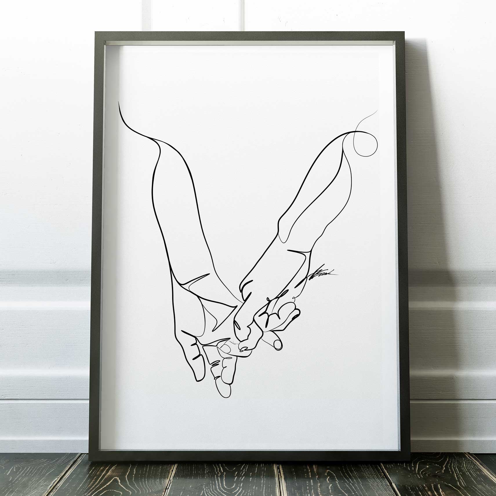 The Hold Between Us – Art Print Artist Brenden Sanborn