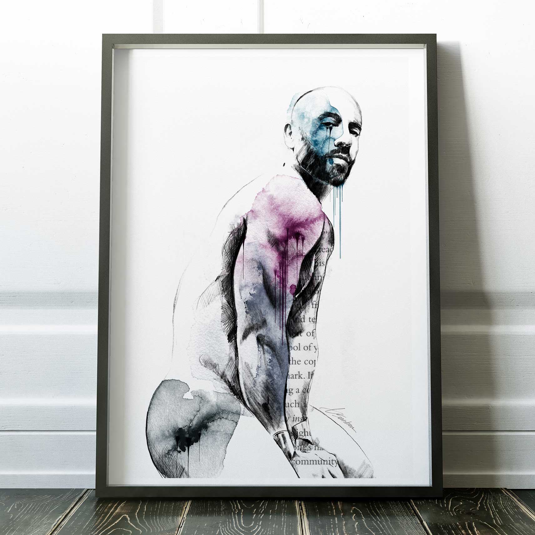 Dance of Energies - Art Print Artist Brenden Sanborn